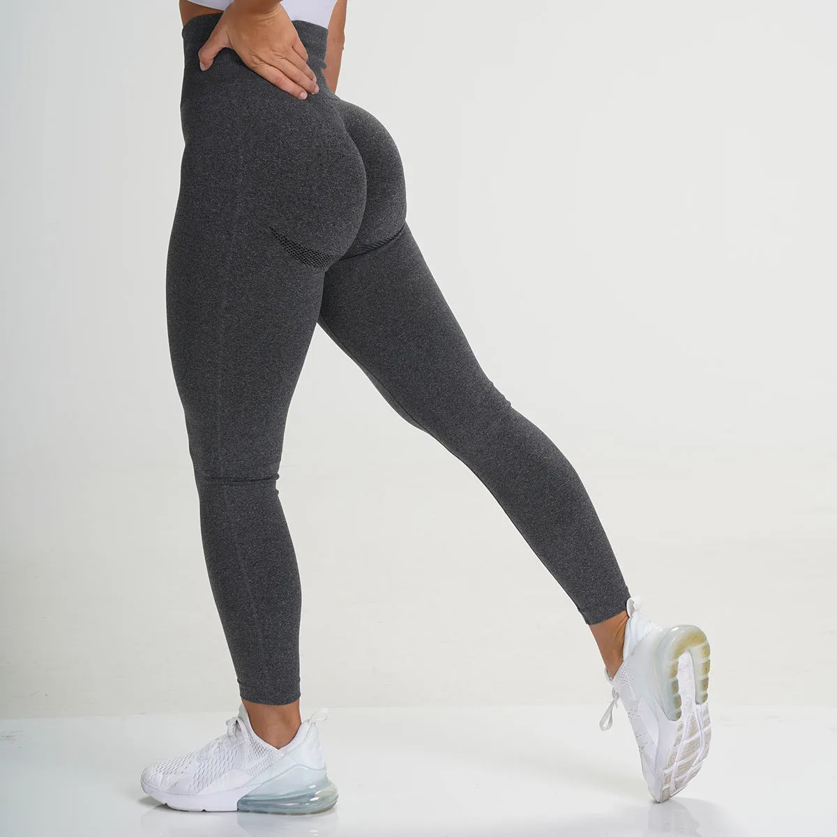 2023 22 Colors High Waist Seamless Sexy Fitness Push Up Leggings Women Workout Leggings For Women