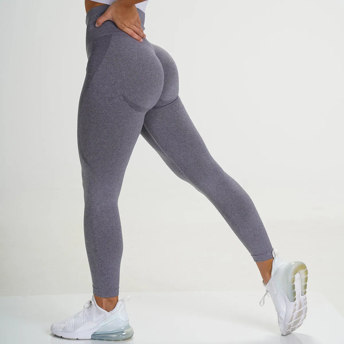 2023 22 Colors High Waist Seamless Sexy Fitness Push Up Leggings Women Workout Leggings For Women