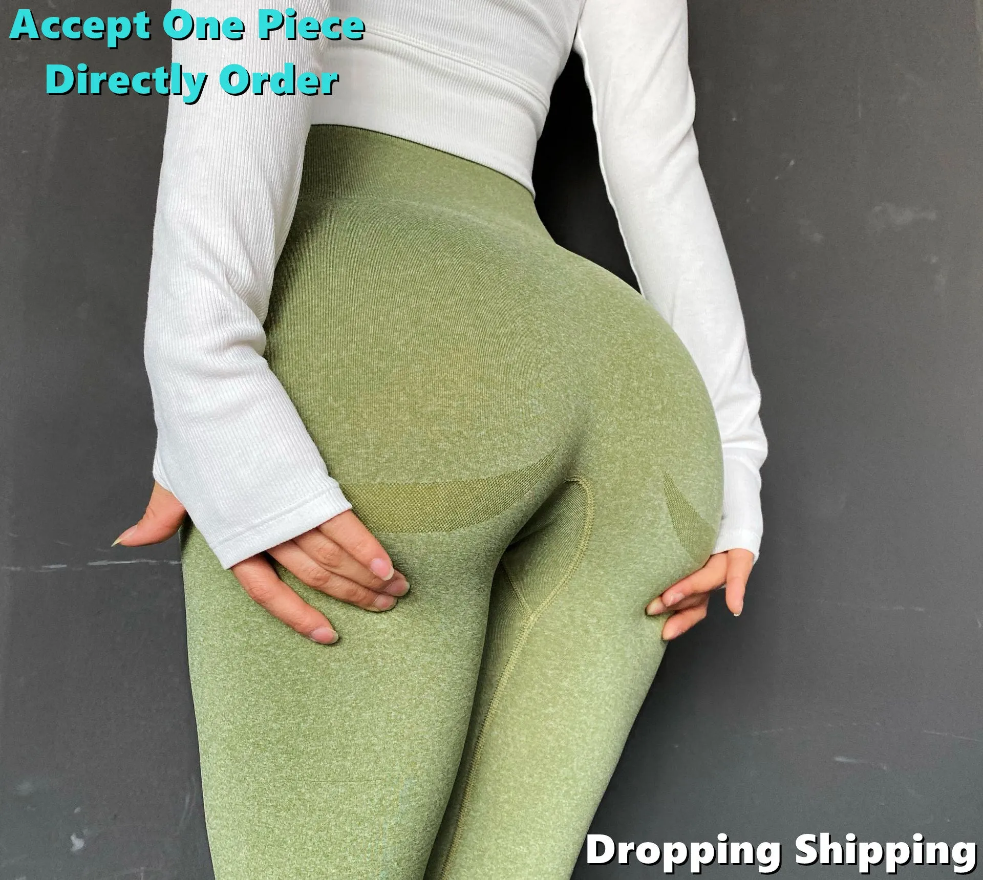 2023 22 Colors High Waist Seamless Sexy Fitness Push Up Leggings Women Workout Leggings For Women
