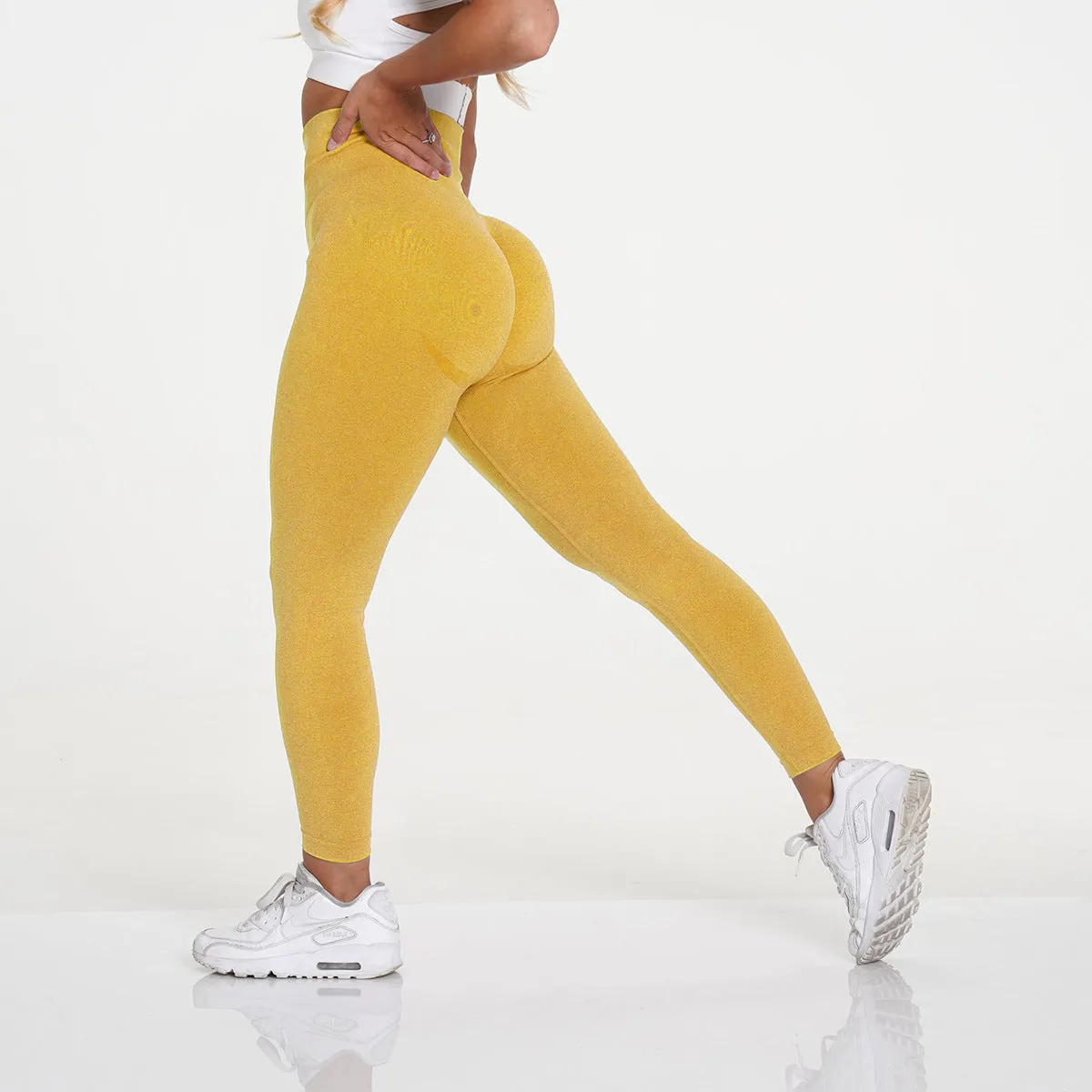 2023 22 Colors High Waist Seamless Sexy Fitness Push Up Leggings Women Workout Leggings For Women