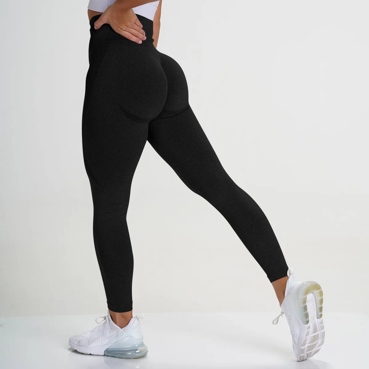 2023 22 Colors High Waist Seamless Sexy Fitness Push Up Leggings Women Workout Leggings For Women