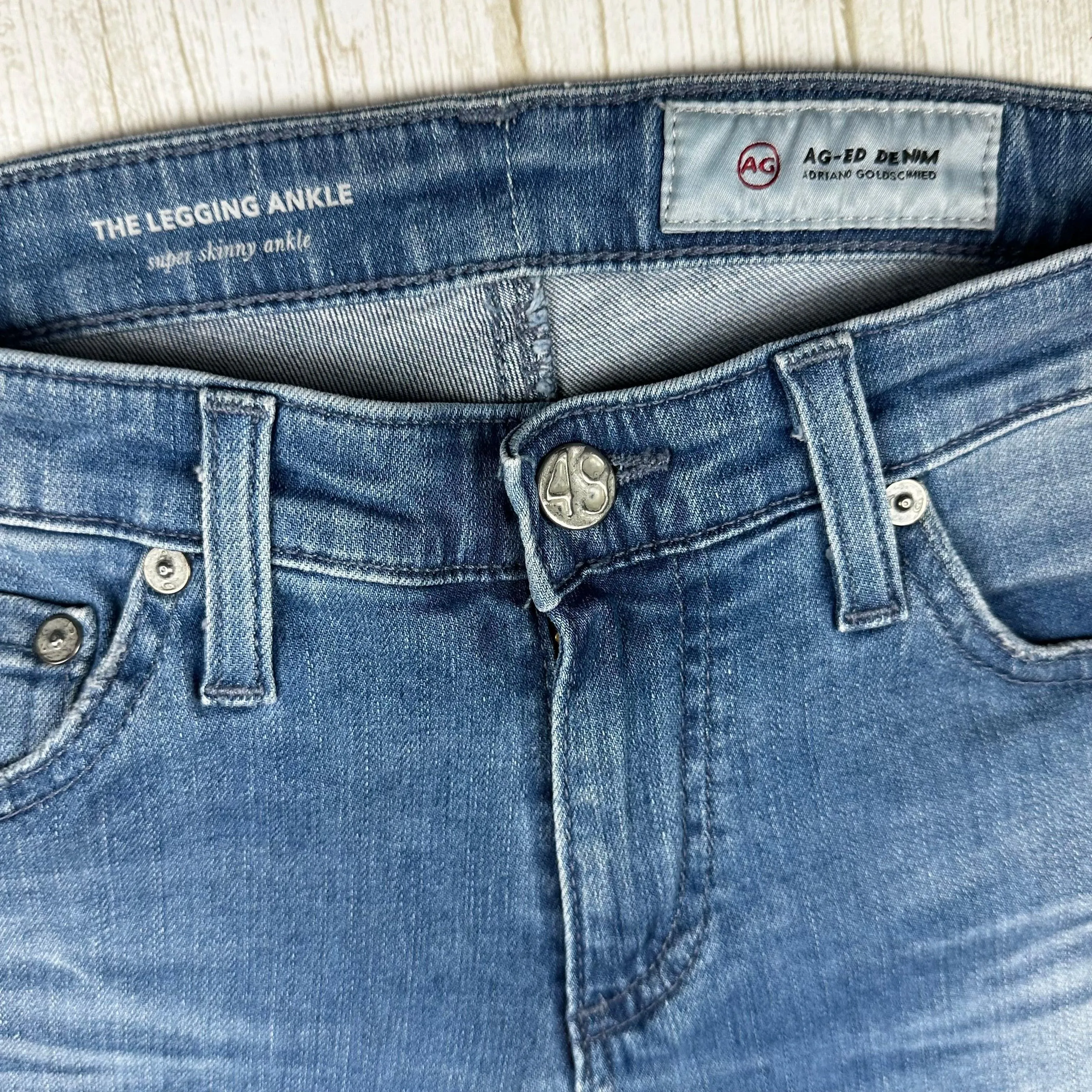 Adriano Goldschmied AG 'The Legging Ankle' Super Skinny Jeans- Size 26R