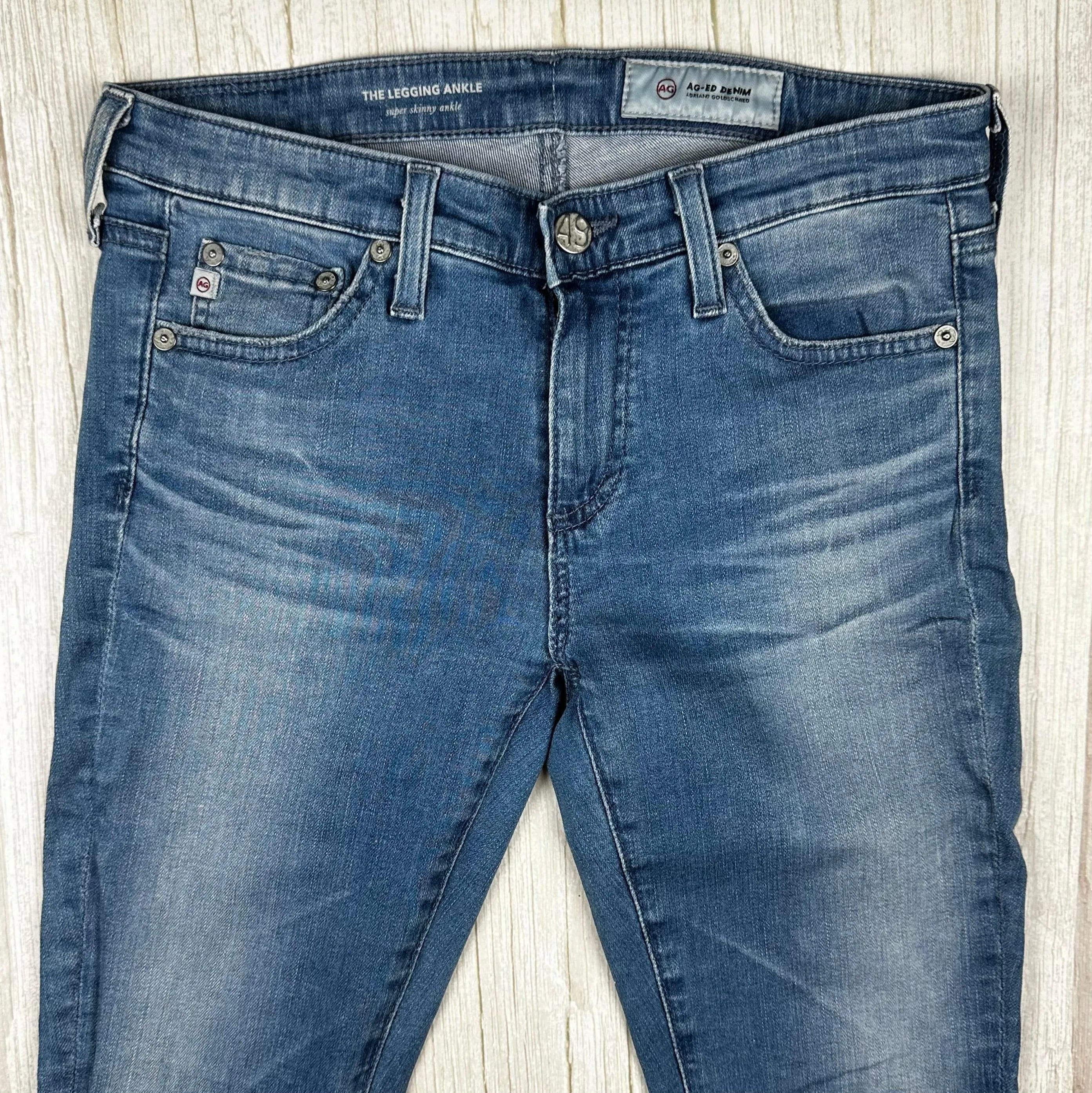 Adriano Goldschmied AG 'The Legging Ankle' Super Skinny Jeans- Size 26R