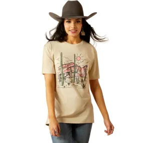 ARIAT WOMENS HORSE WITH NO NAME SS TSHIRT