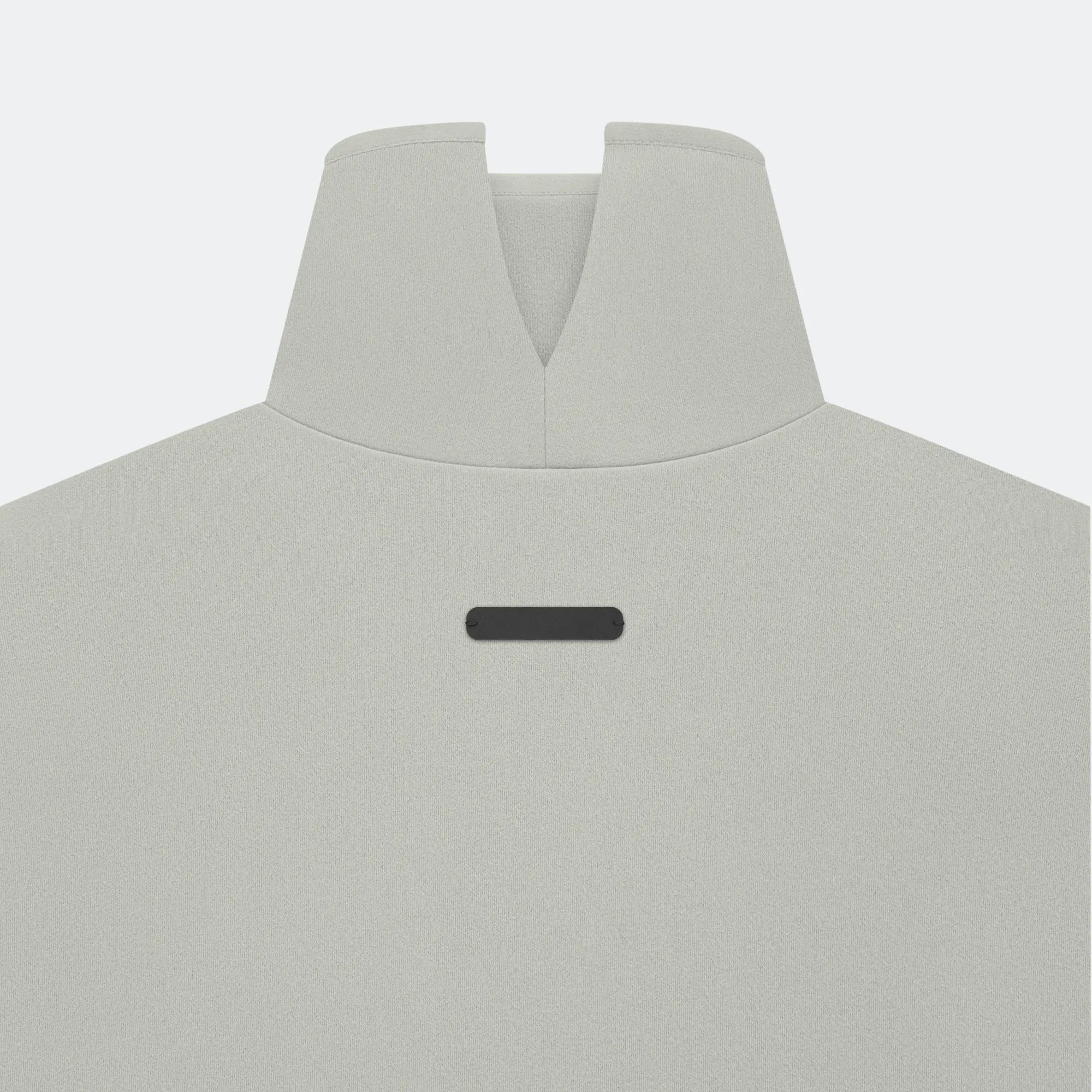 Athletics Suede Fleece Mock Neck - Sesame