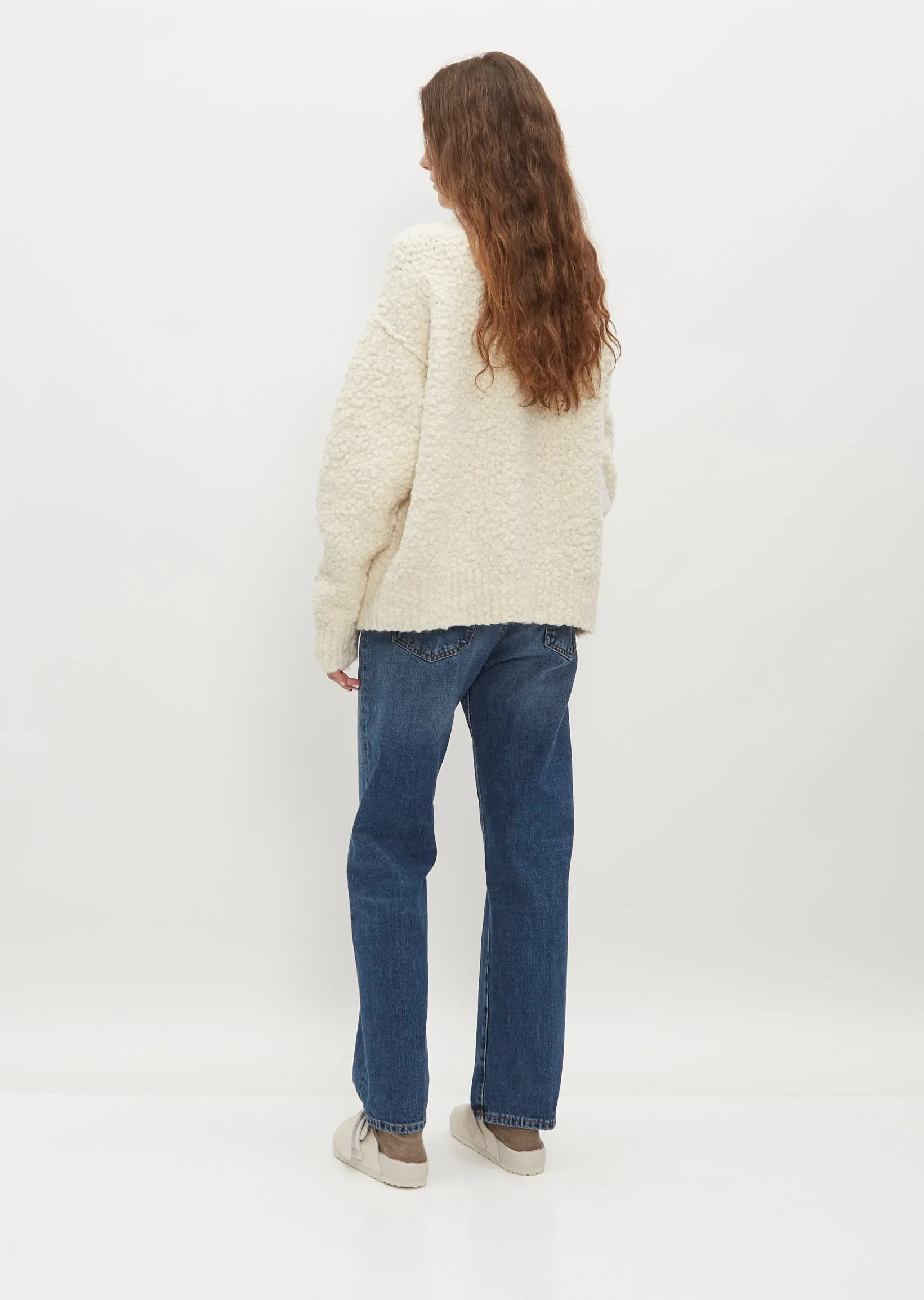 Berber Alpaca and Merino Wool Crewneck
