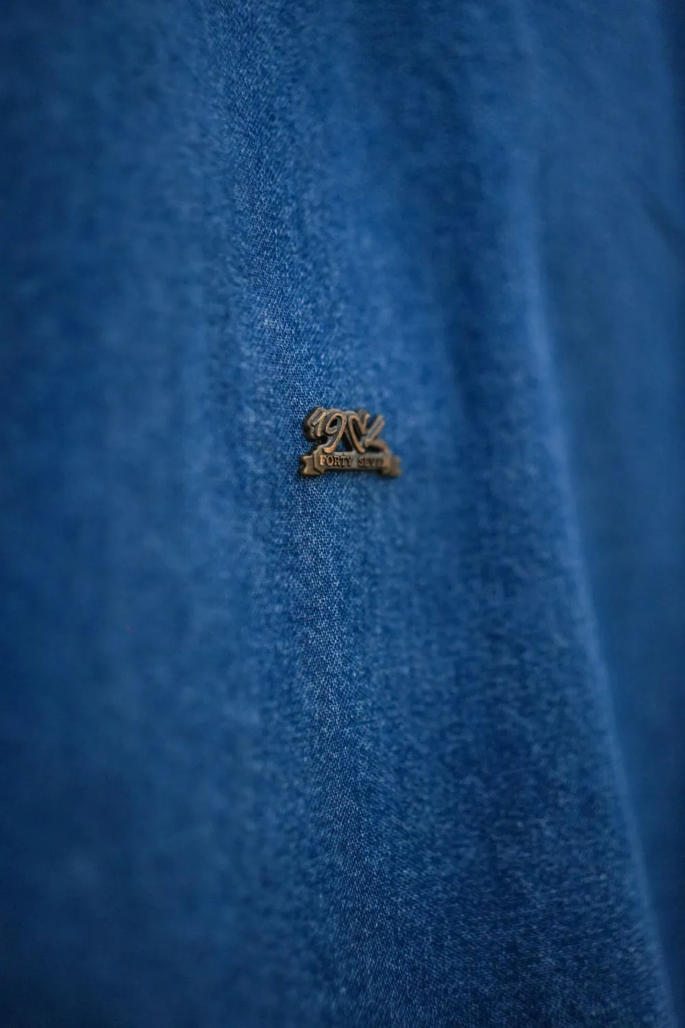 Blue Lapel Coat & Ingle Skinny Jeans Look