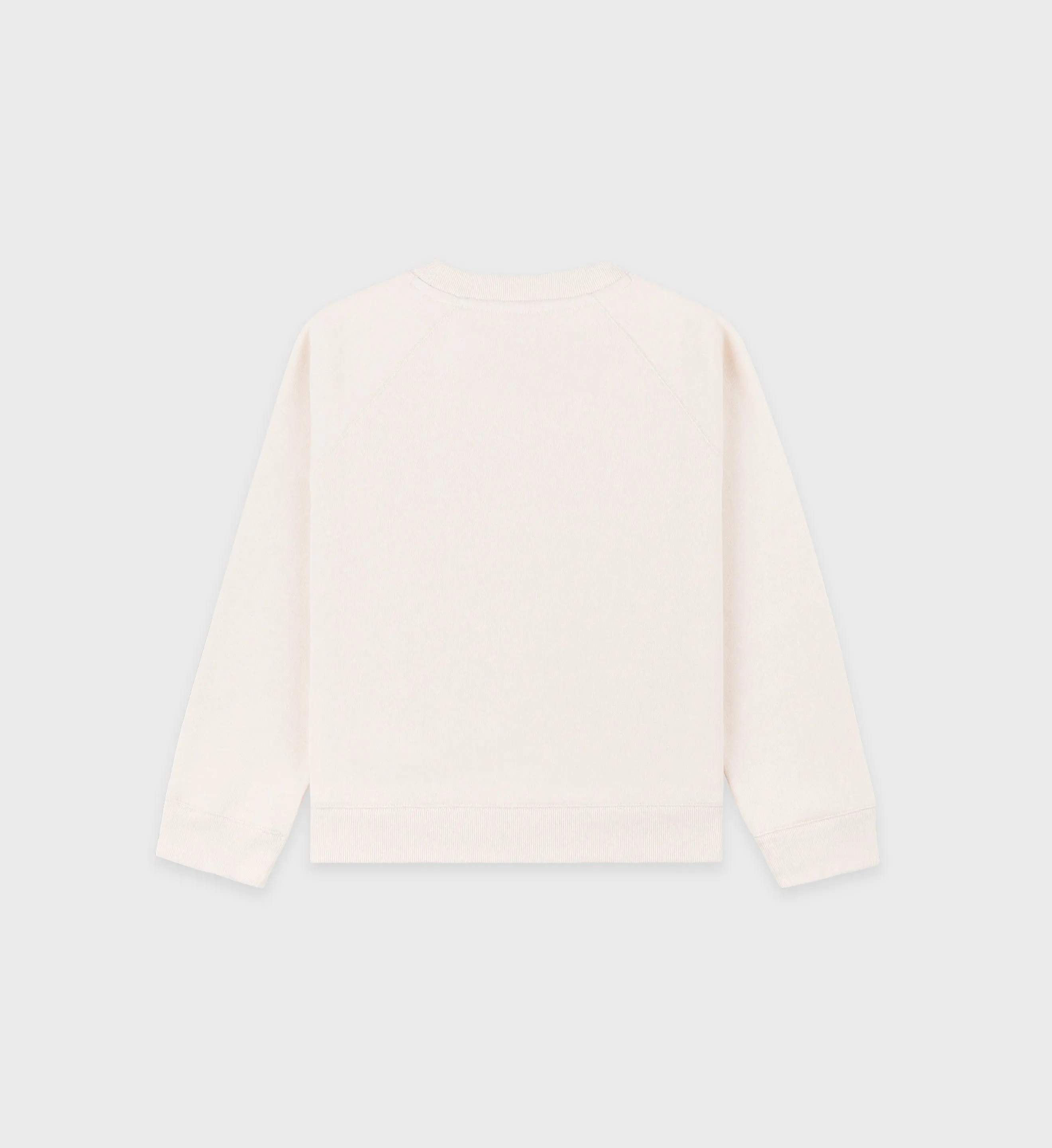 California Kids Crewneck - Cream/Spring Green