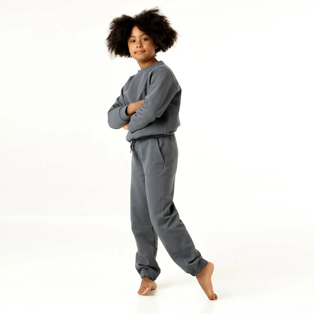 Crewneck grey kids