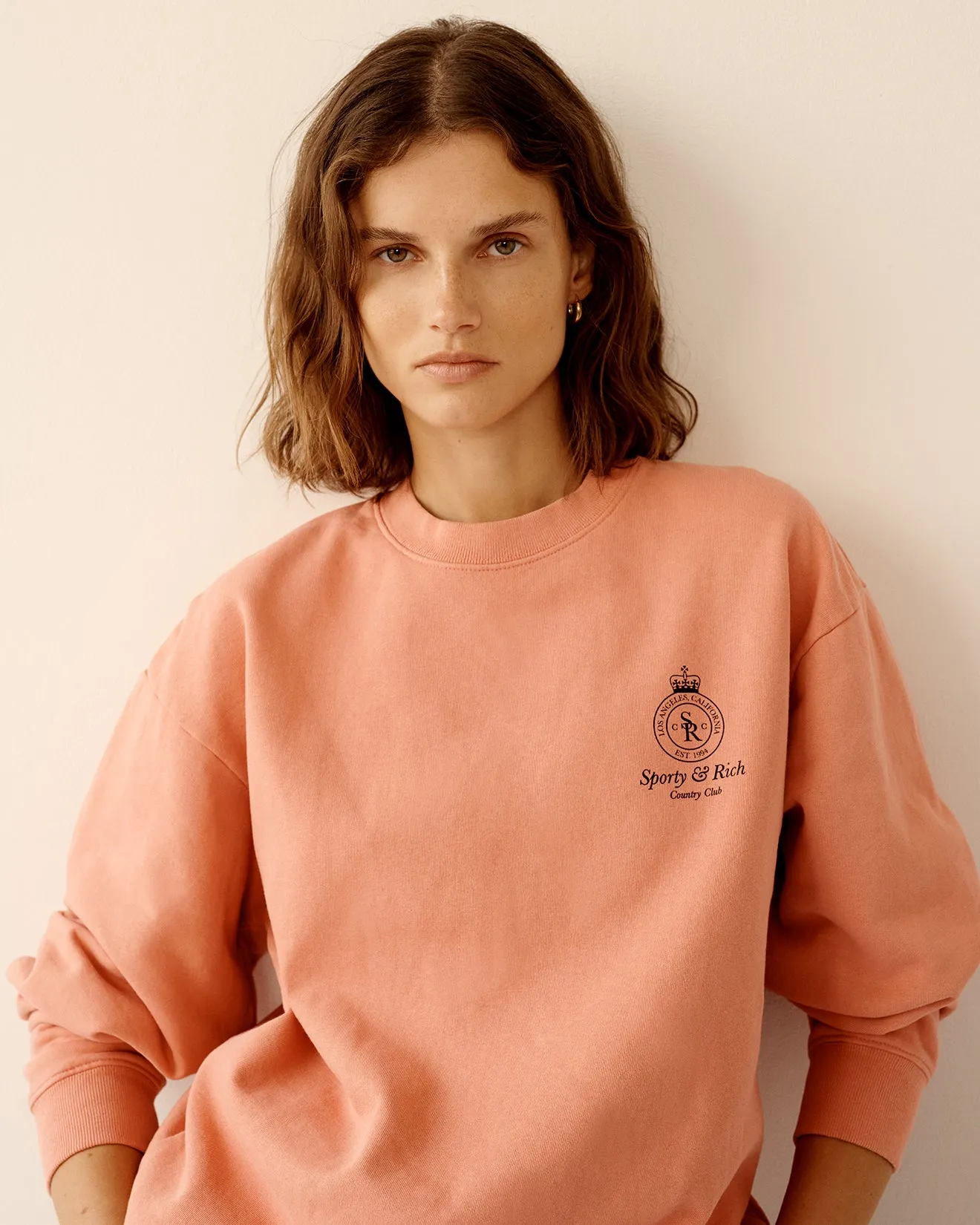 Crown Crewneck - Grapefruit
