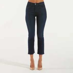 Cycle jeans kate crop bootcut blue vintage