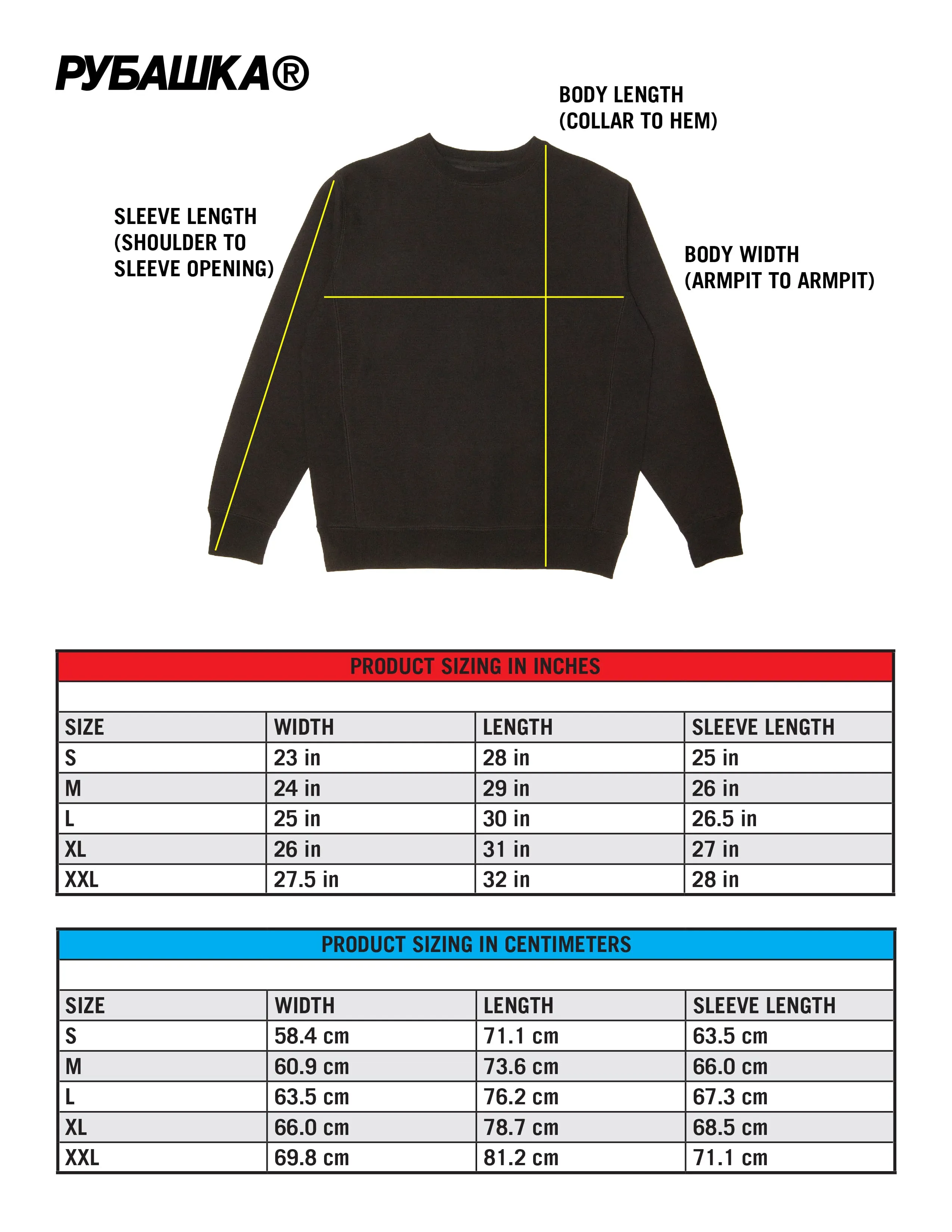 EMBROIDERED LOGO CREWNECK BLACK/WHITE