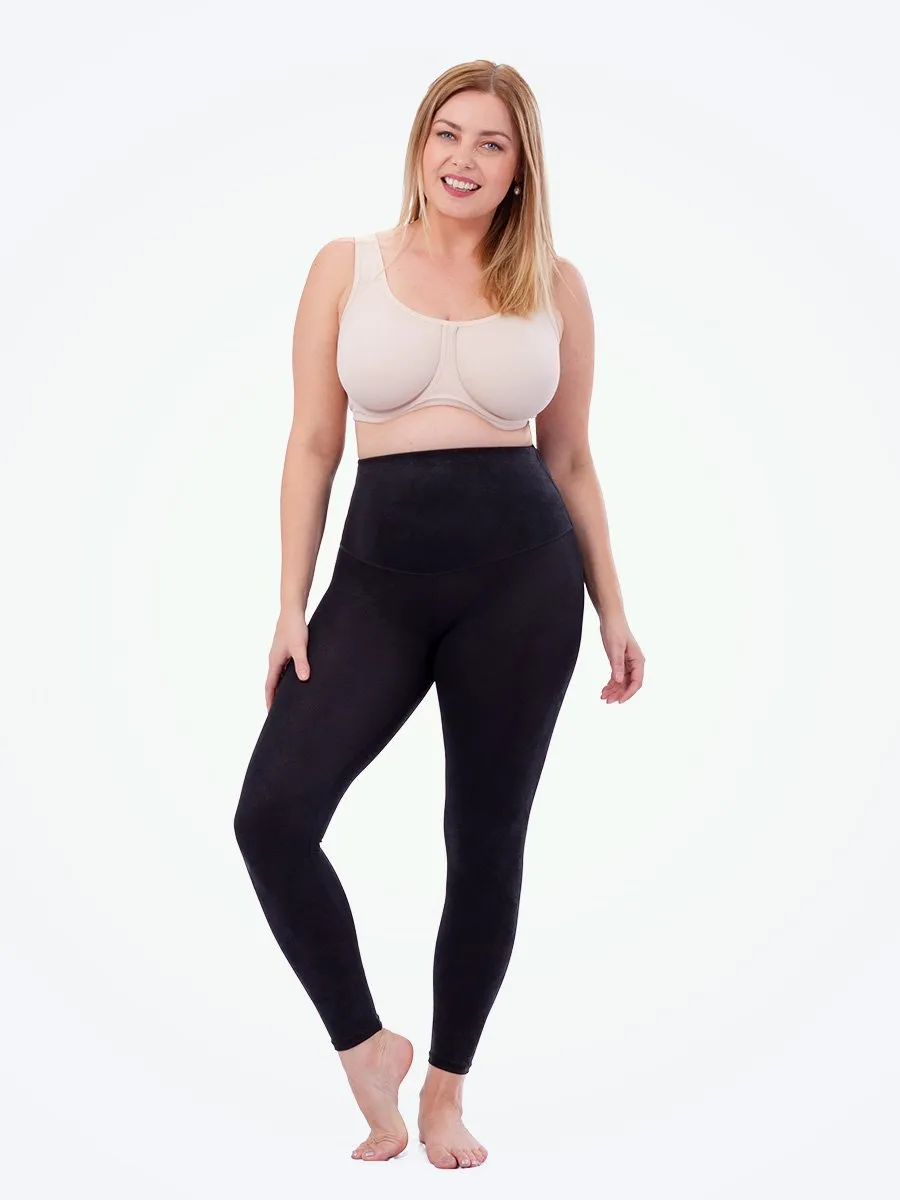 Empetua™ Faux Leather Shaping Leggings