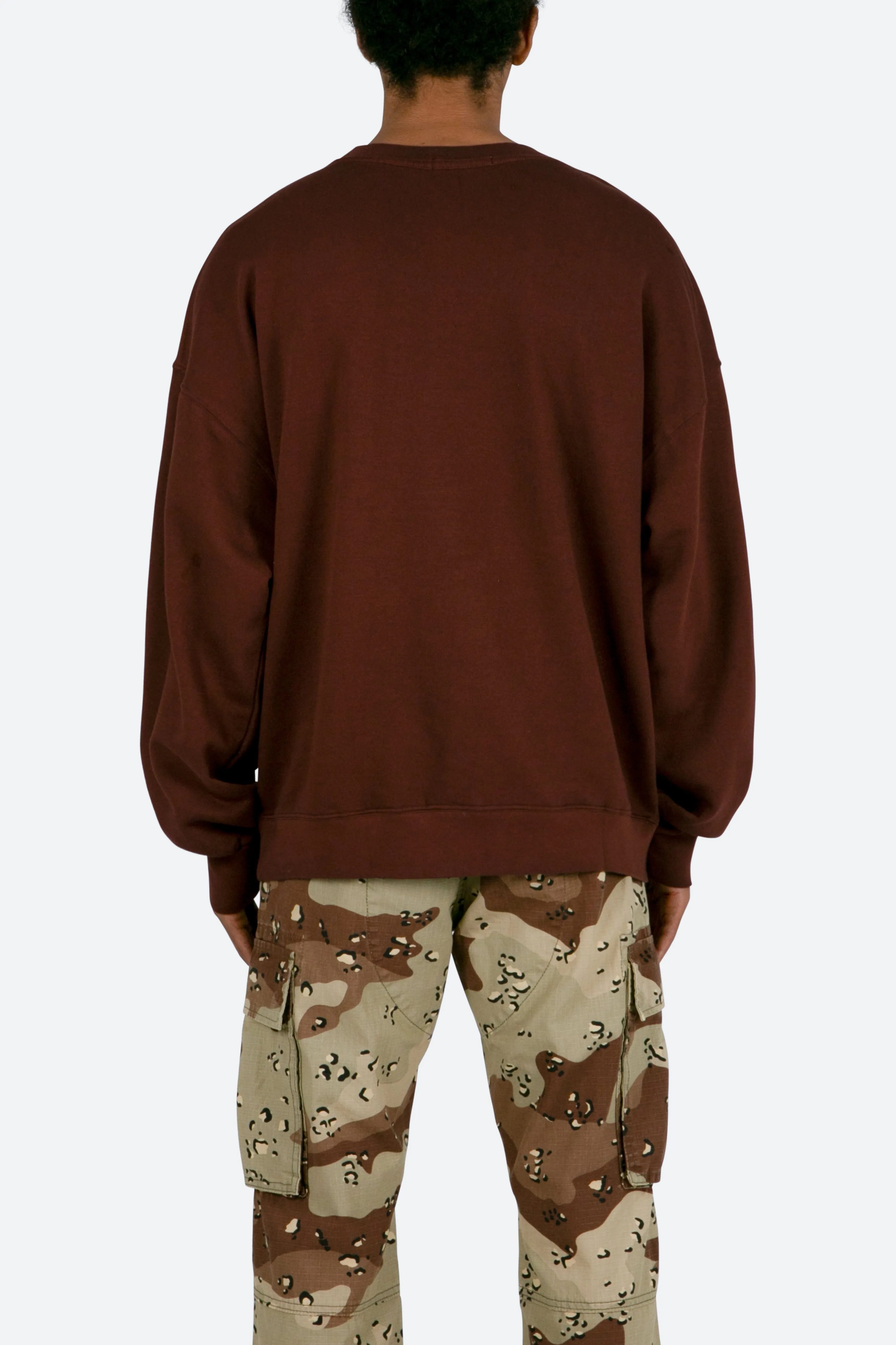 Every Day Crewneck - Brown