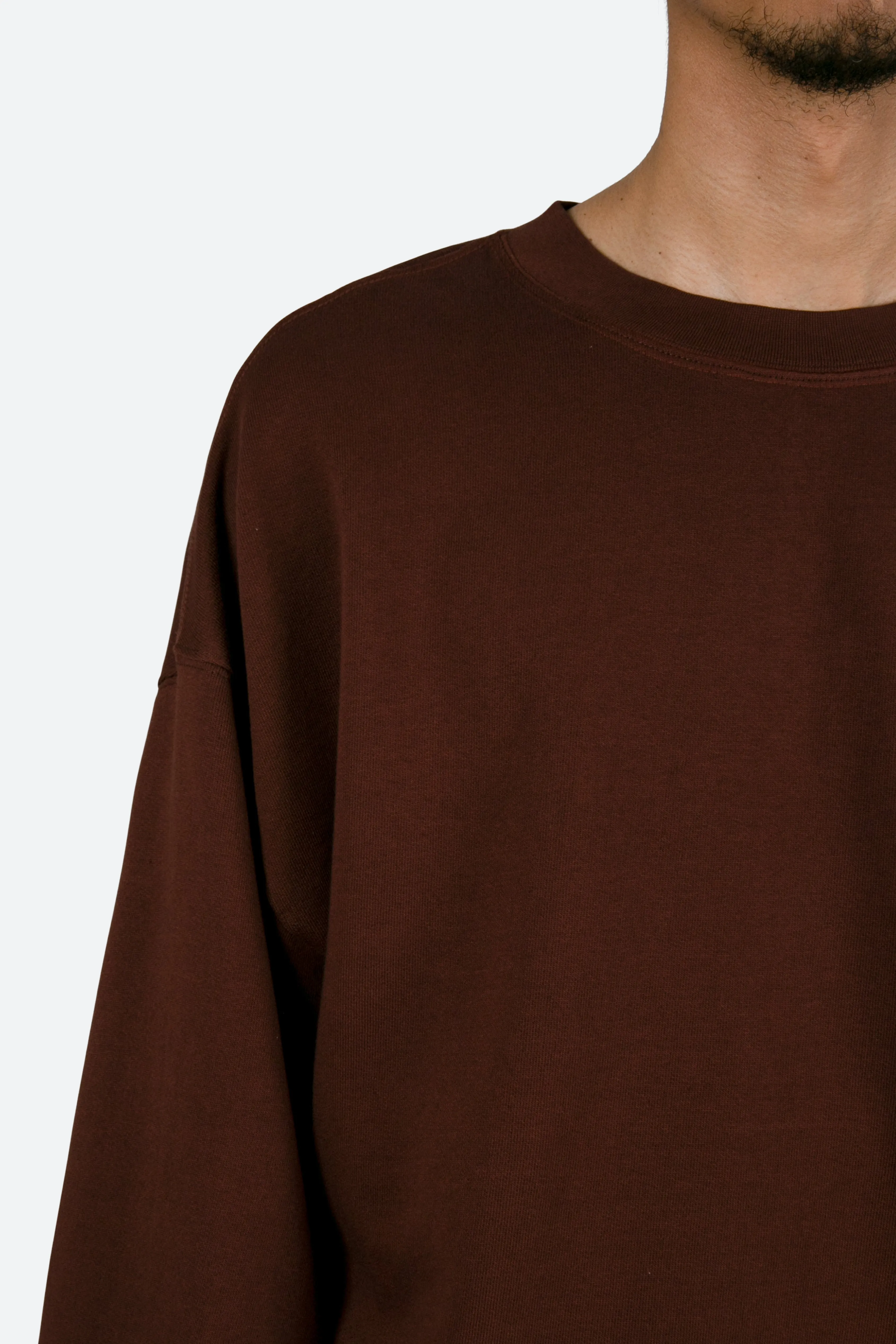 Every Day Crewneck - Brown