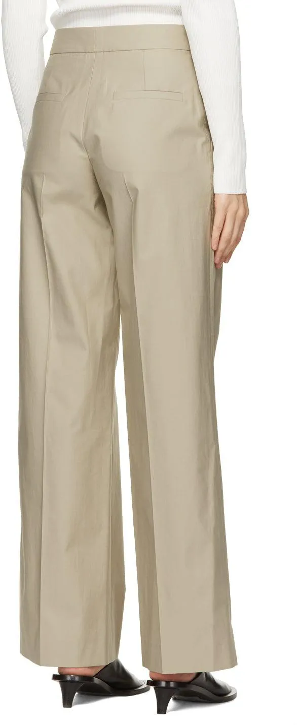 GAUCHERE Beige Seline Trousers