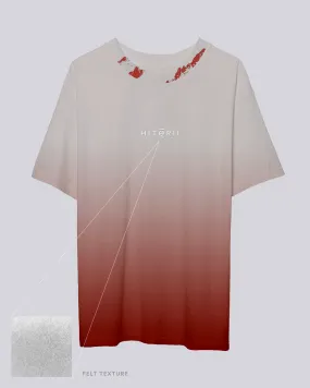 Gradient | Oversized Tee | Orange