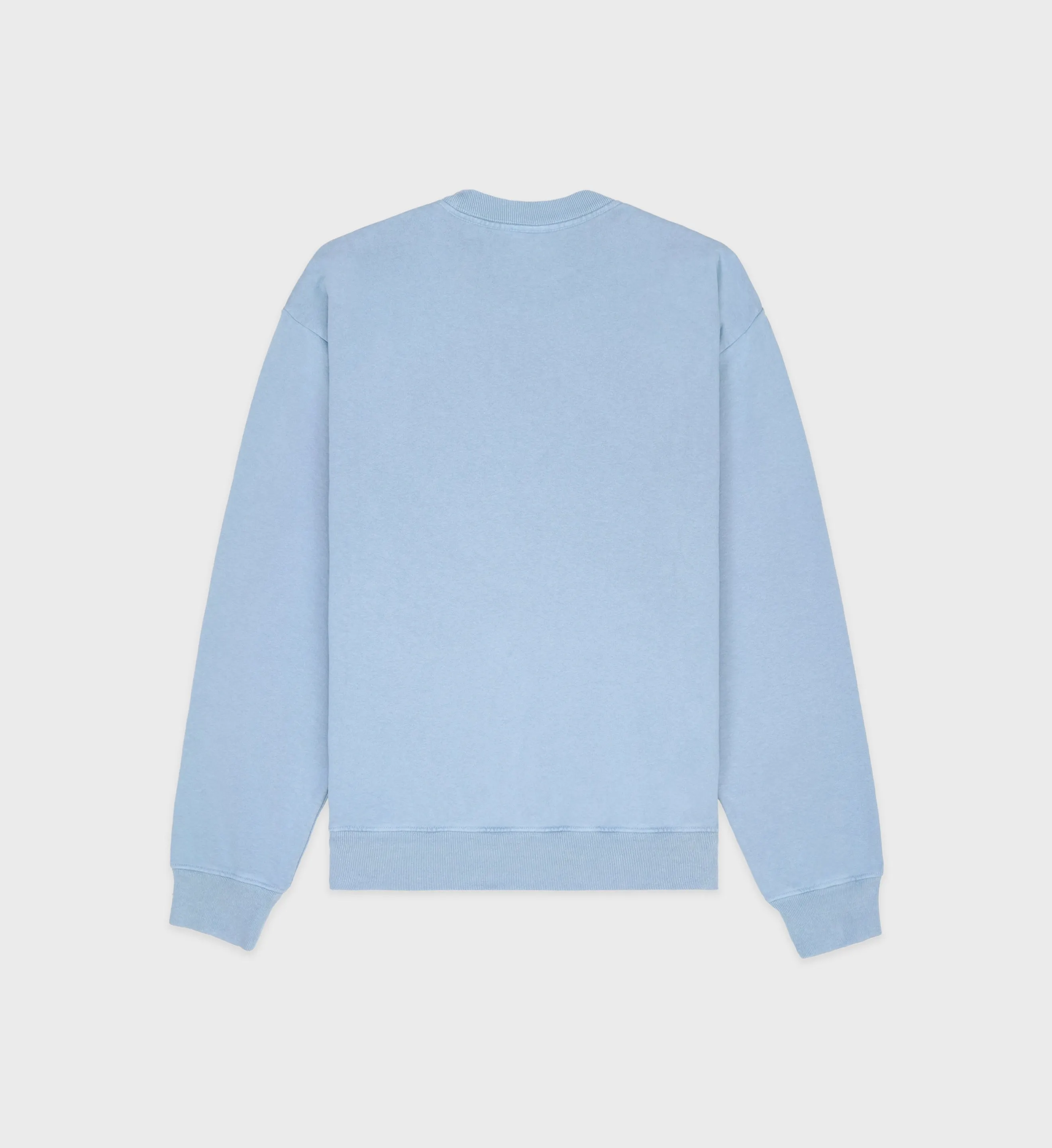 Health & Fitness Crewneck - Sky Blue/Black