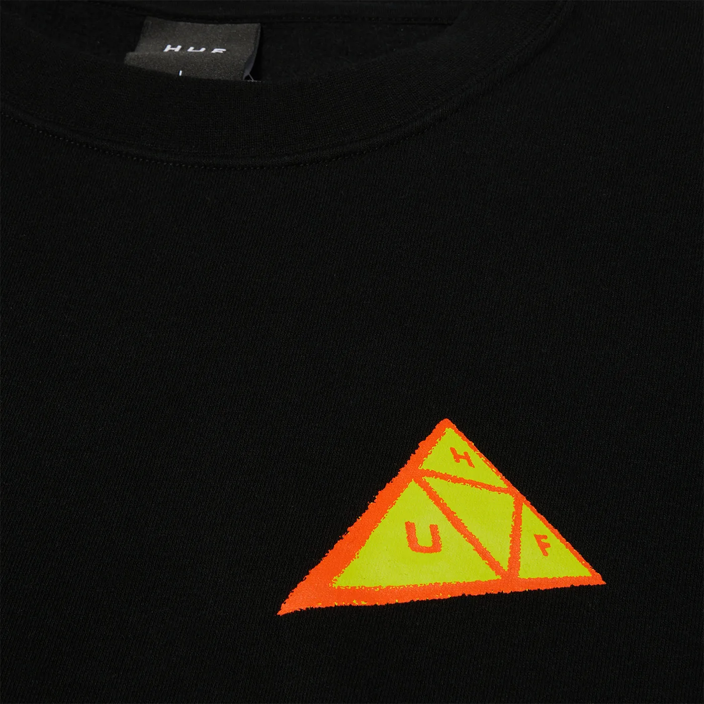 Huf Skewed Triple Triangle Crewneck
