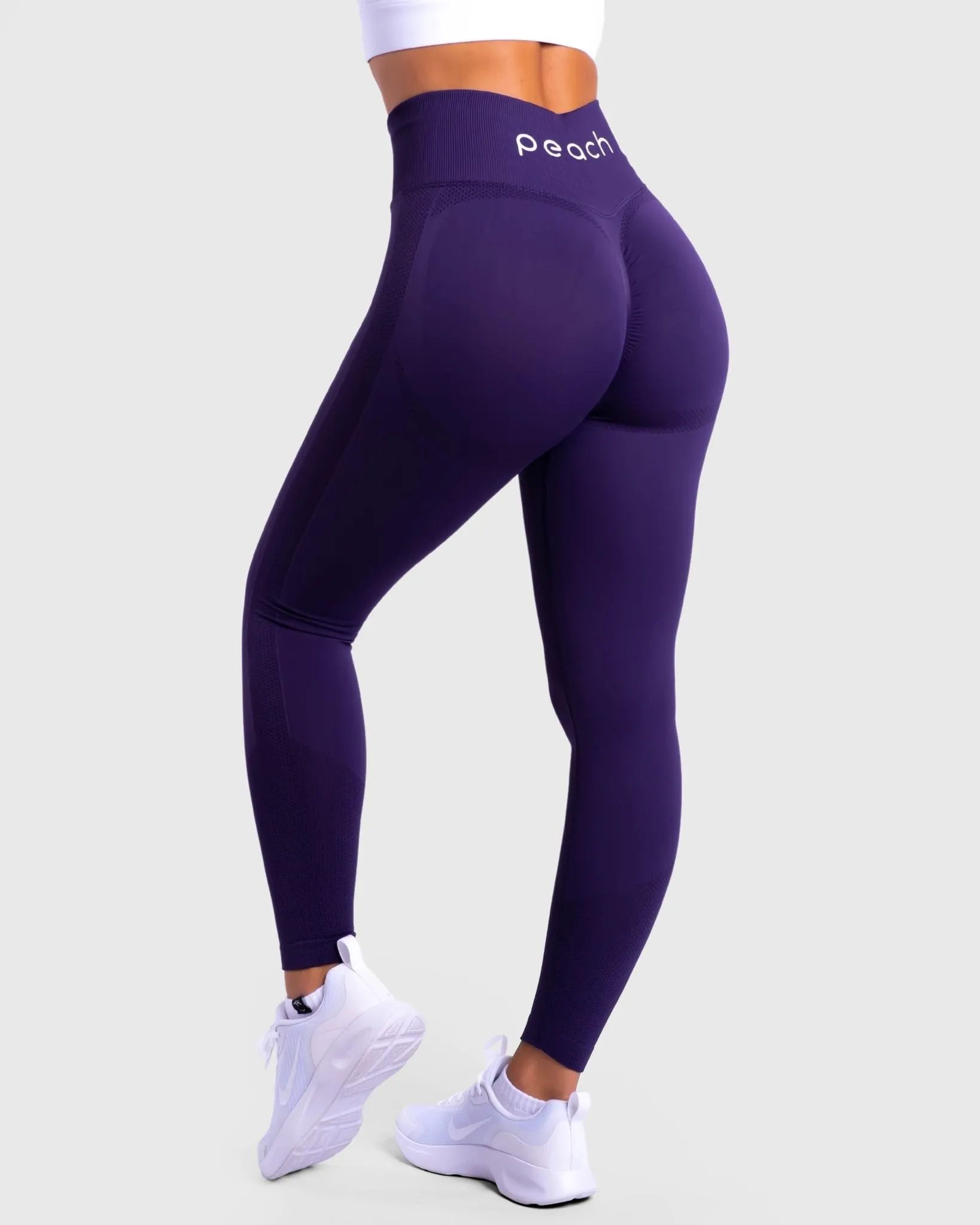 Indigo Purple Lux Seamless Tights