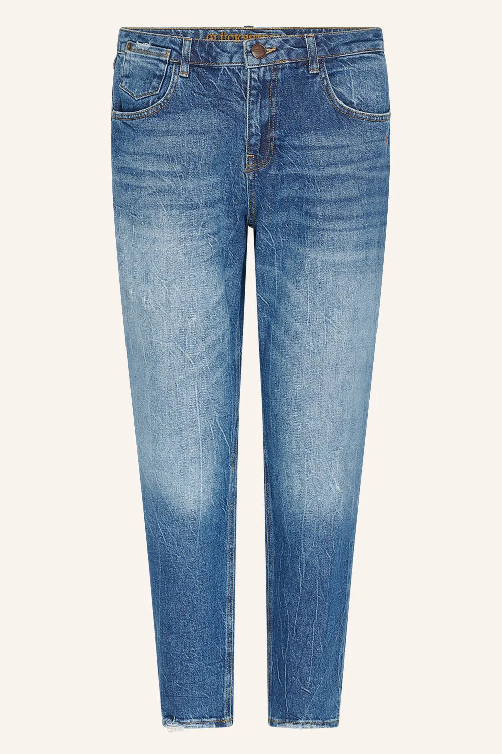 Jeans - Boyfriend - Serena Kadettblau