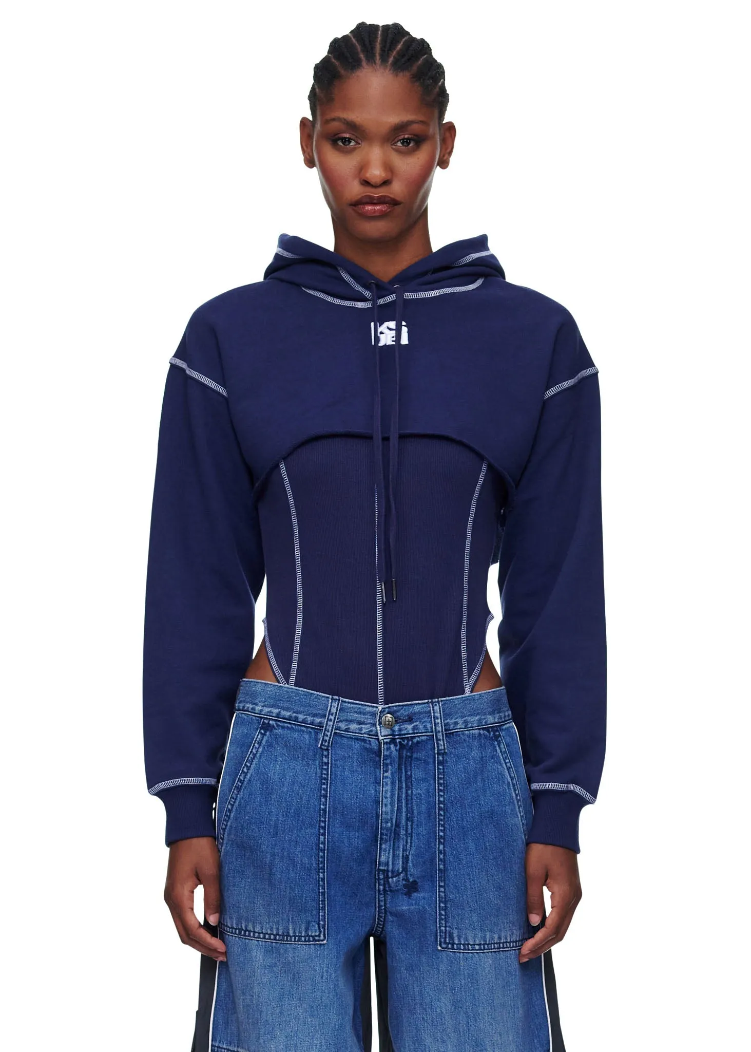 Ksubi Pursuit Shrug Hoodie