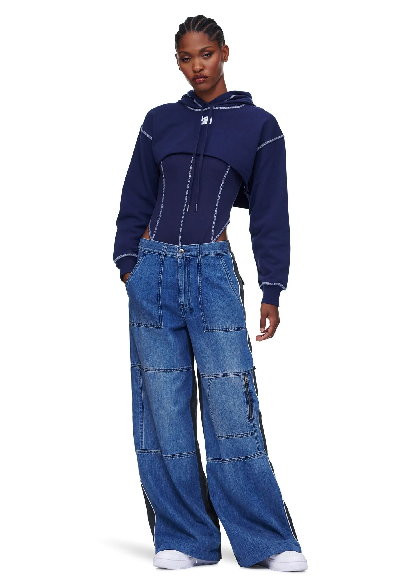 Ksubi Pursuit Shrug Hoodie