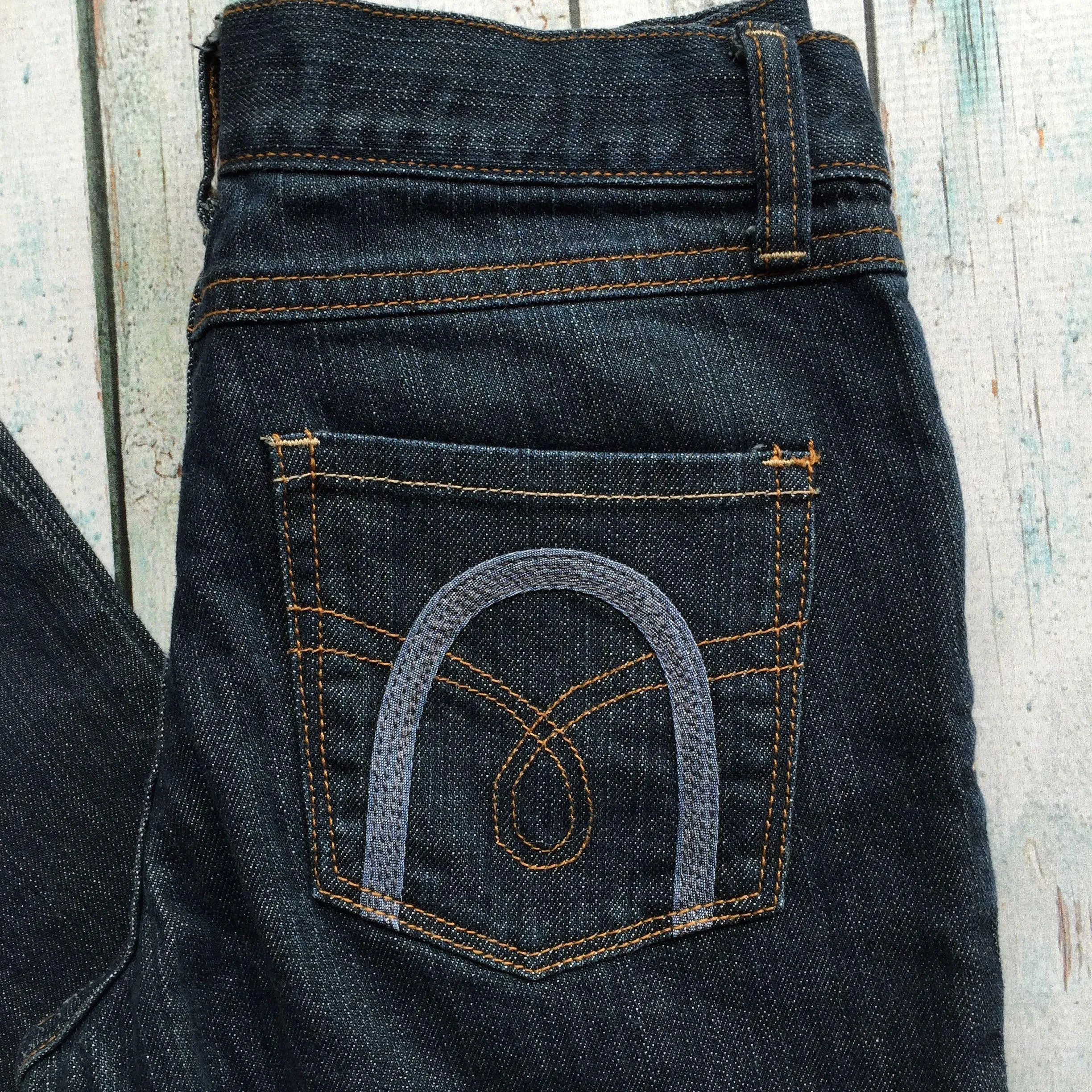 Lisa Ho Denim Straight Leg Jeans -Size 8