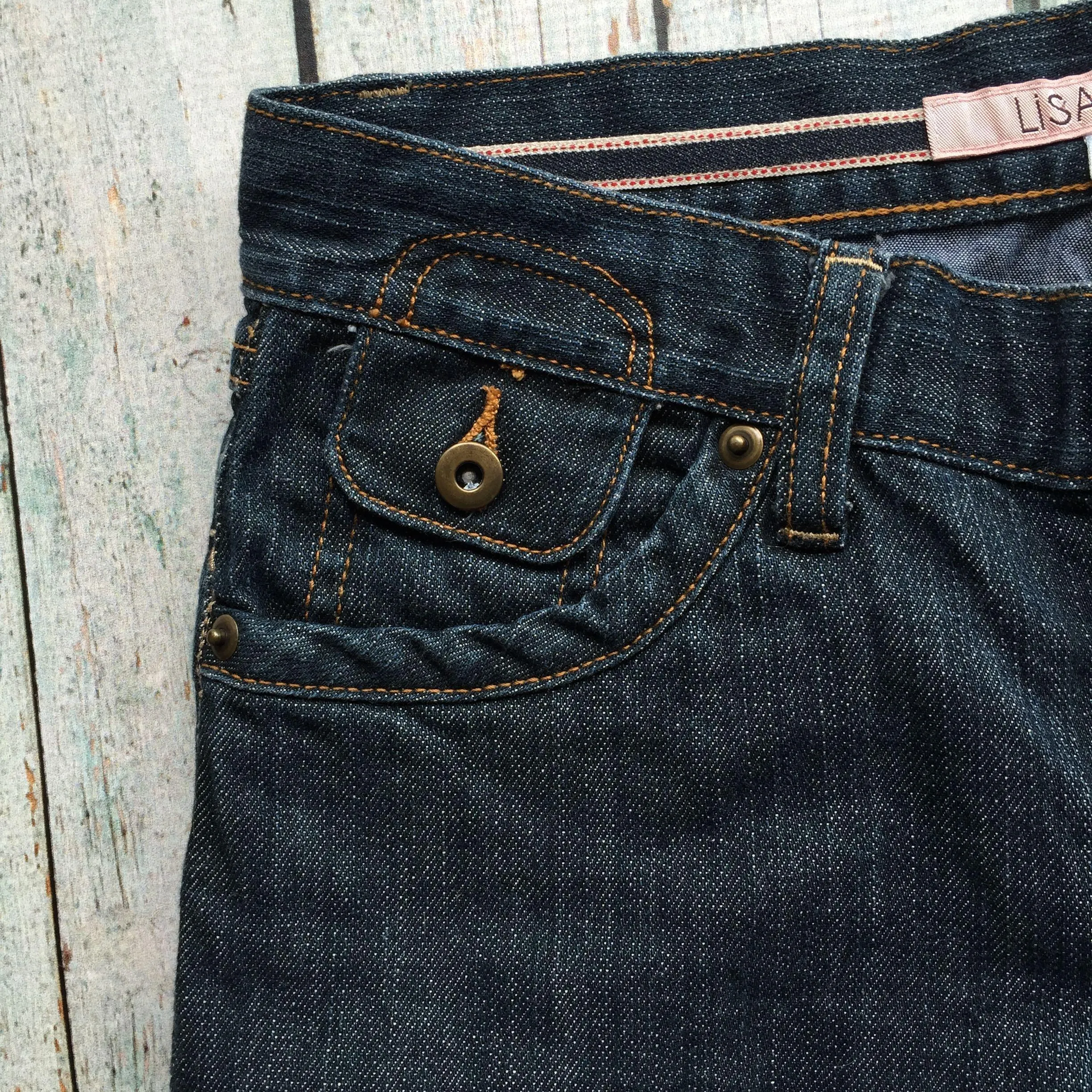 Lisa Ho Denim Straight Leg Jeans -Size 8