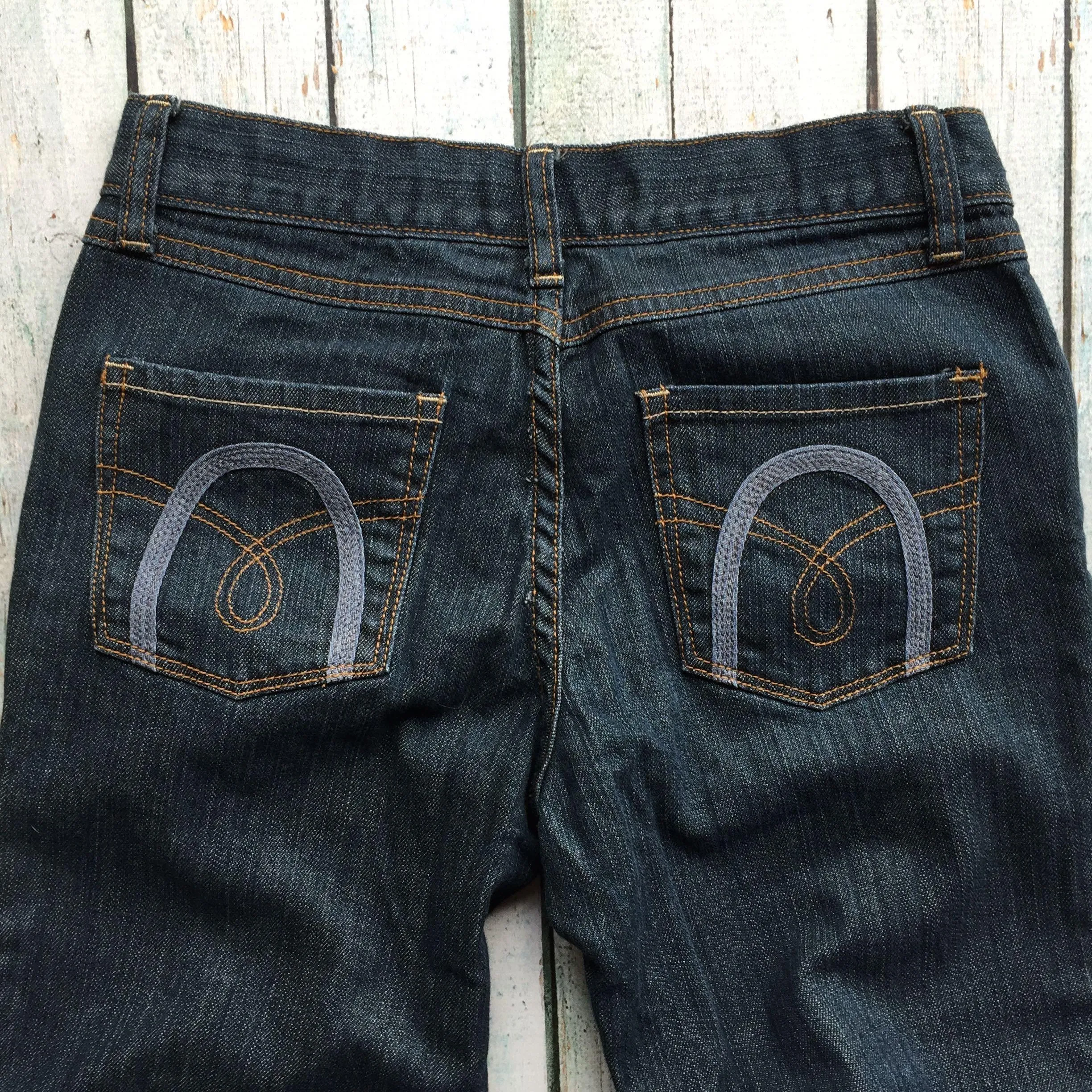 Lisa Ho Denim Straight Leg Jeans -Size 8