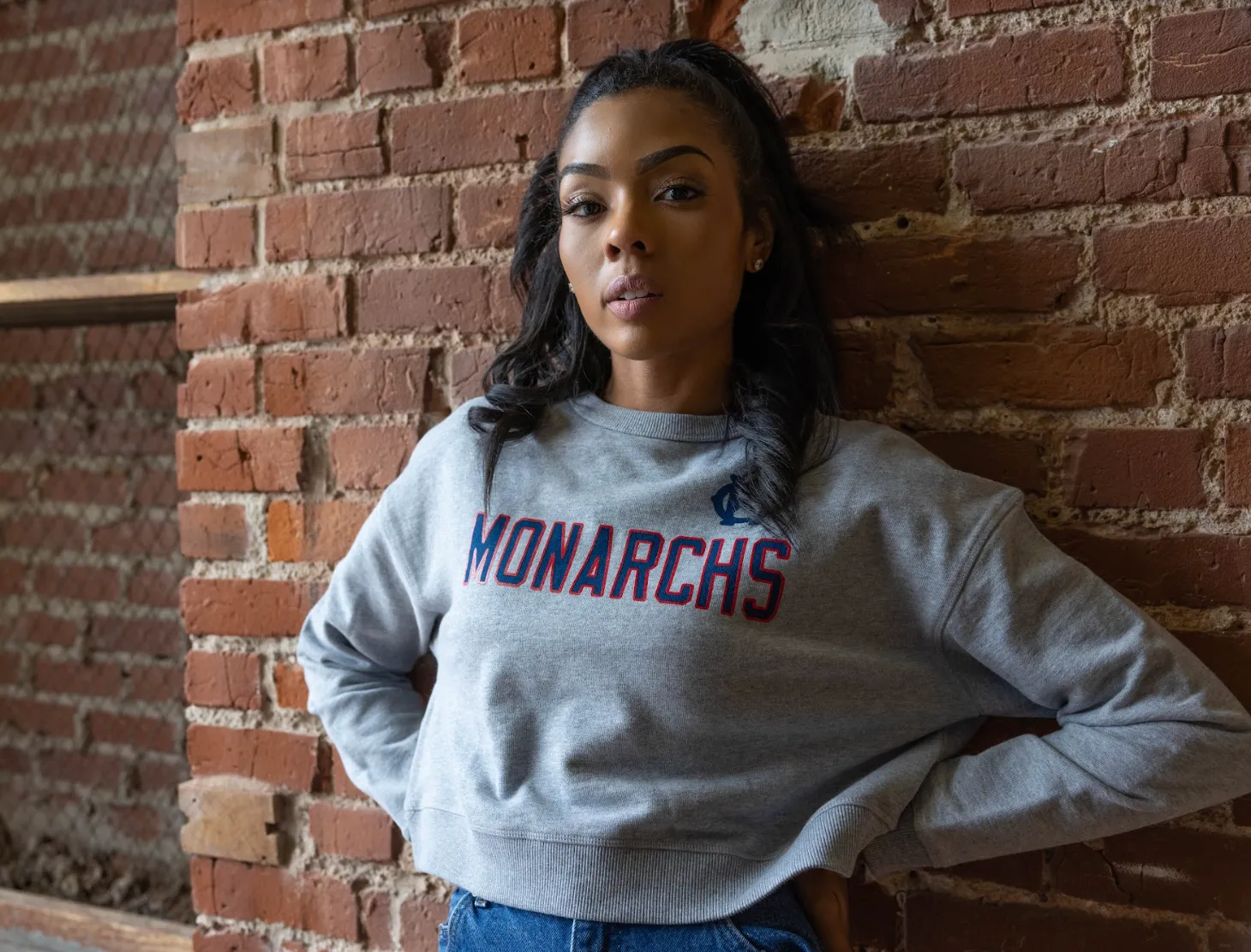 Monarch Crop Crewneck