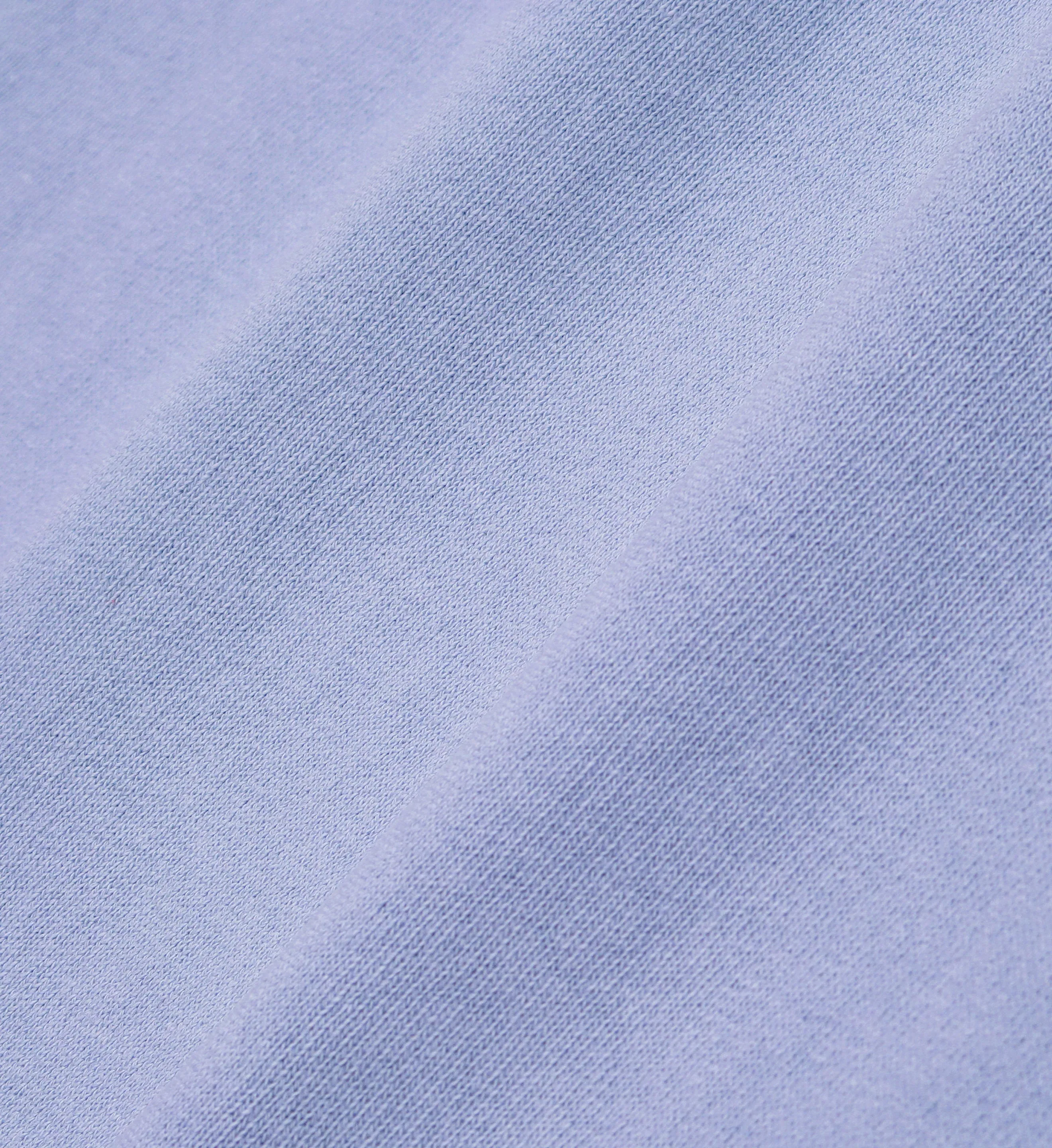 Monte Carlo Crewneck - Periwinkle/White