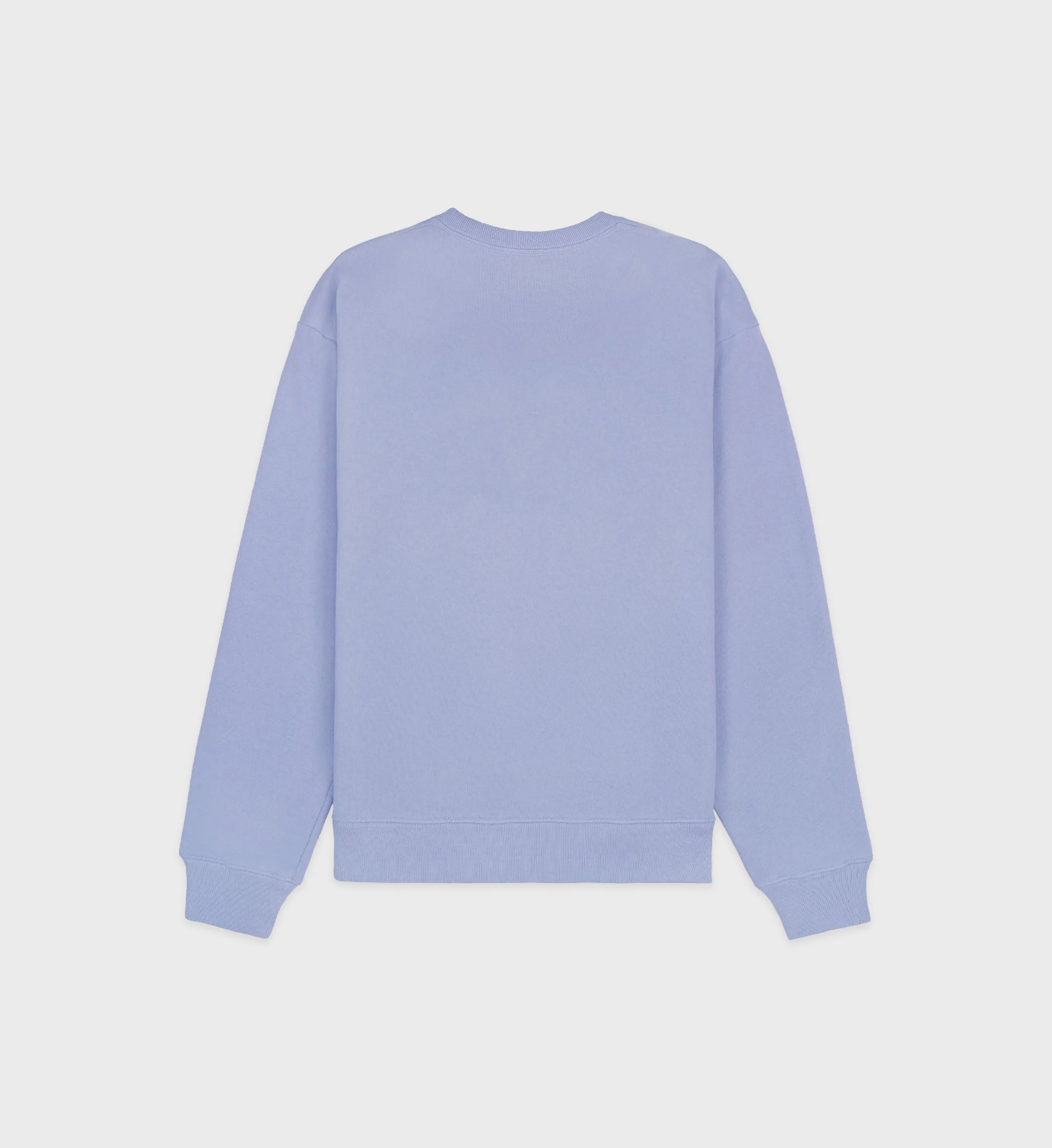 Monte Carlo Crewneck - Periwinkle/White