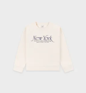 NY 94 Kids Crewneck - Cream