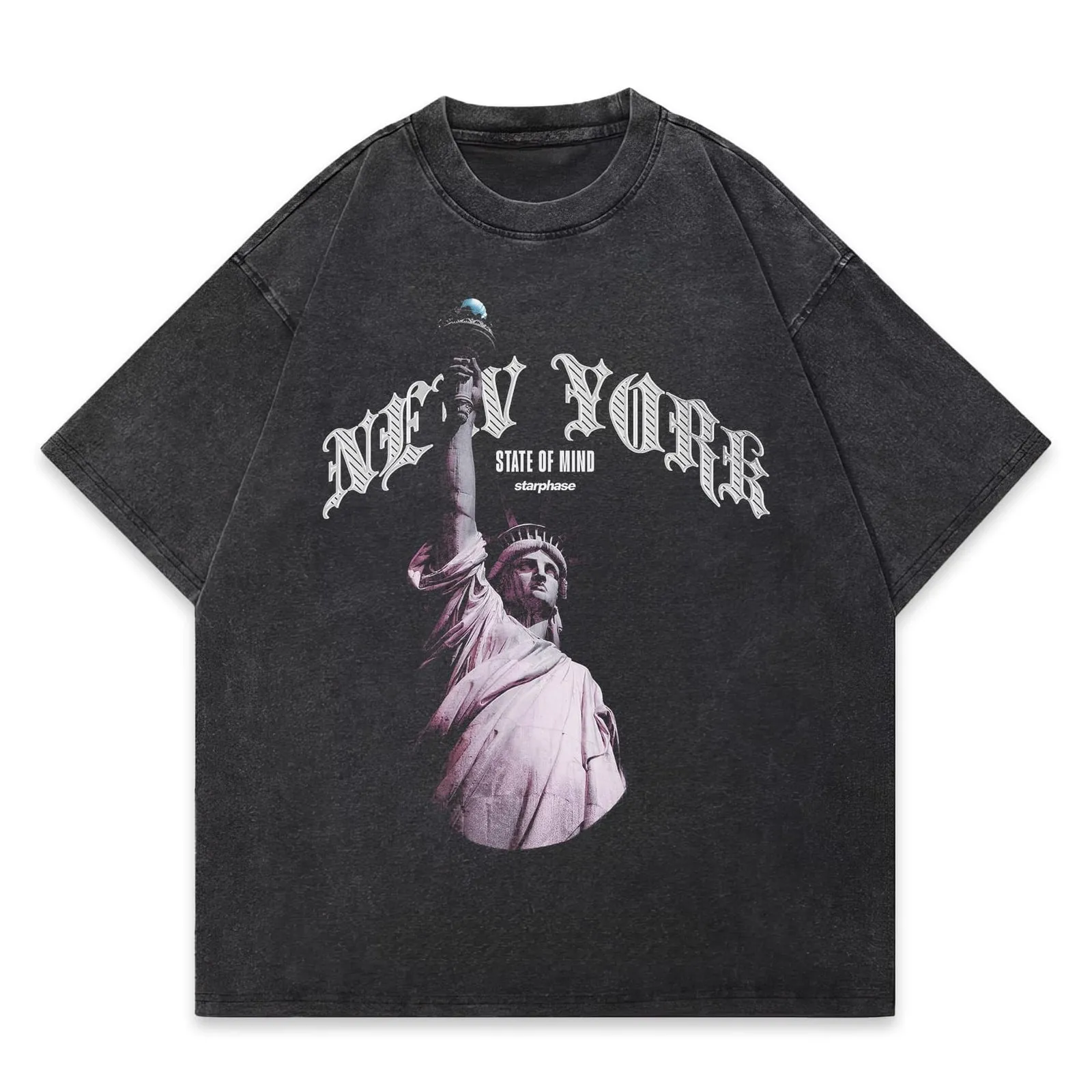 NY State of Mind Oversized Washed T-Shirt