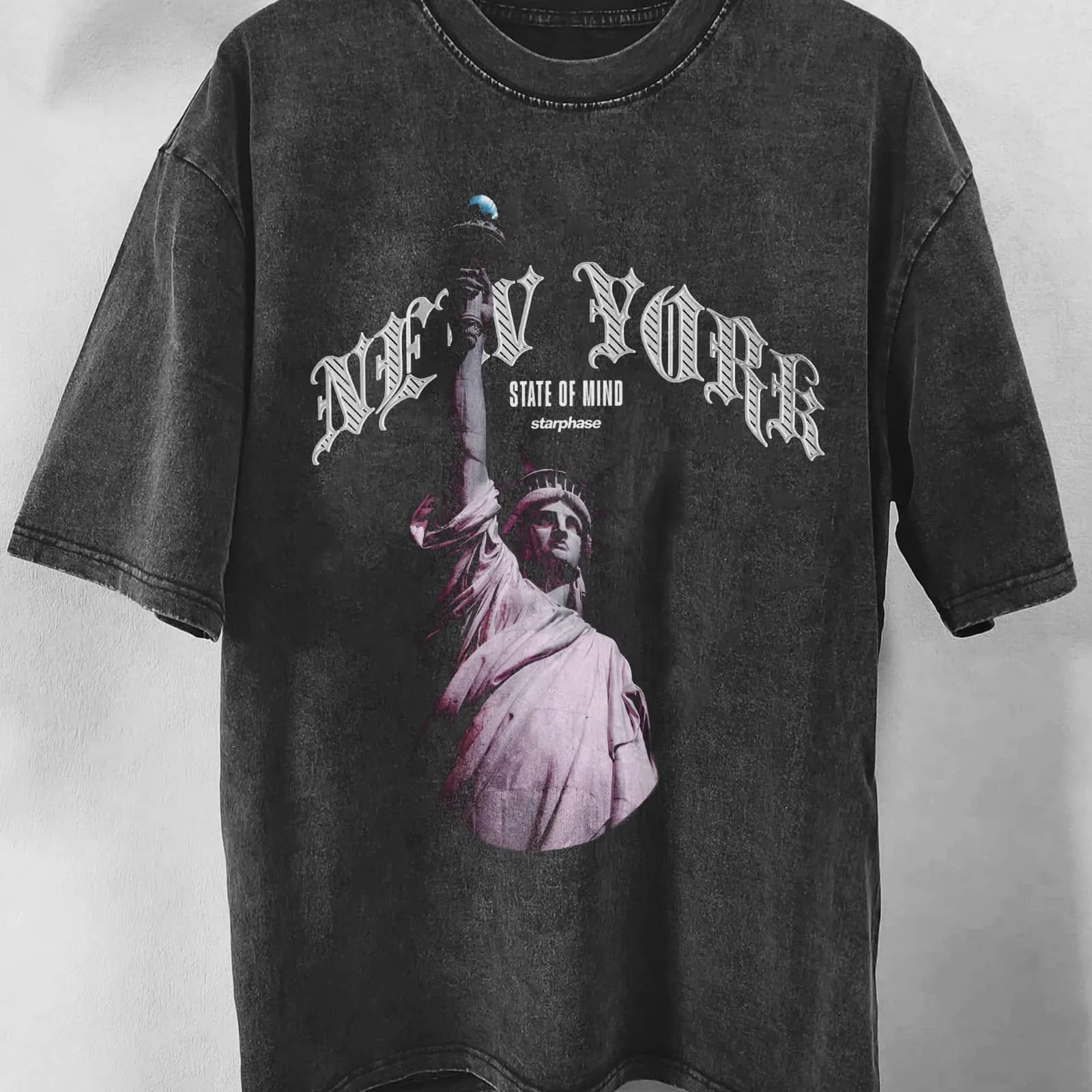 NY State of Mind Oversized Washed T-Shirt