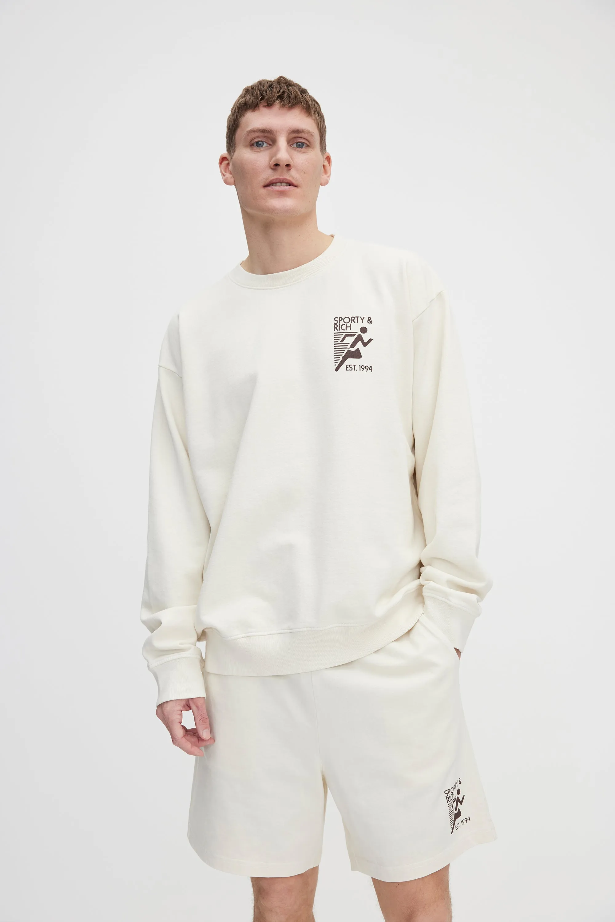 Olympic Crewneck - Milk/Cocoa