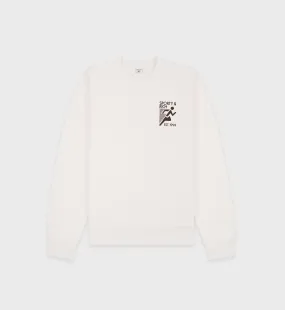 Olympic Crewneck - Milk/Cocoa