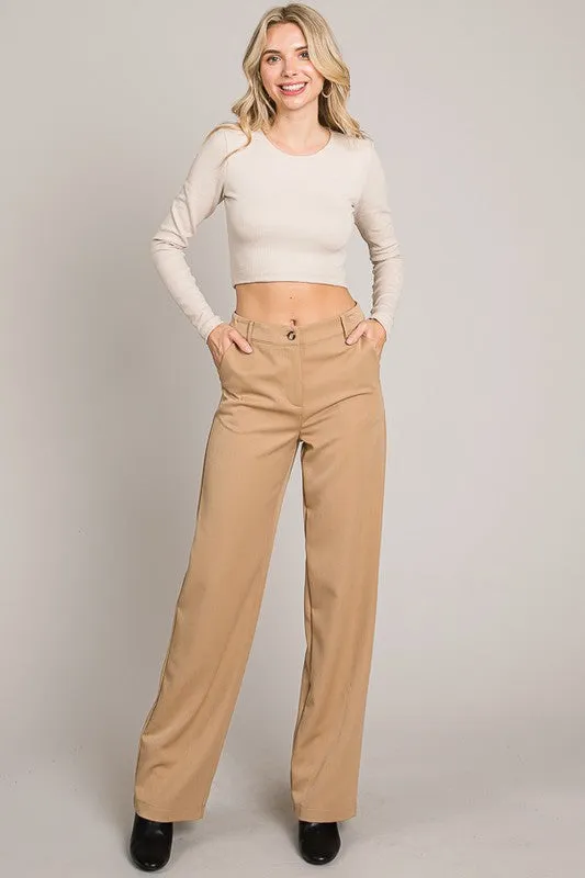Pantalon Wide-Leg Trouser