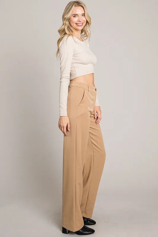 Pantalon Wide-Leg Trouser
