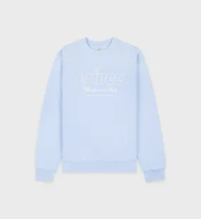 Prince Health Crewneck - Bel Air Blue/White
