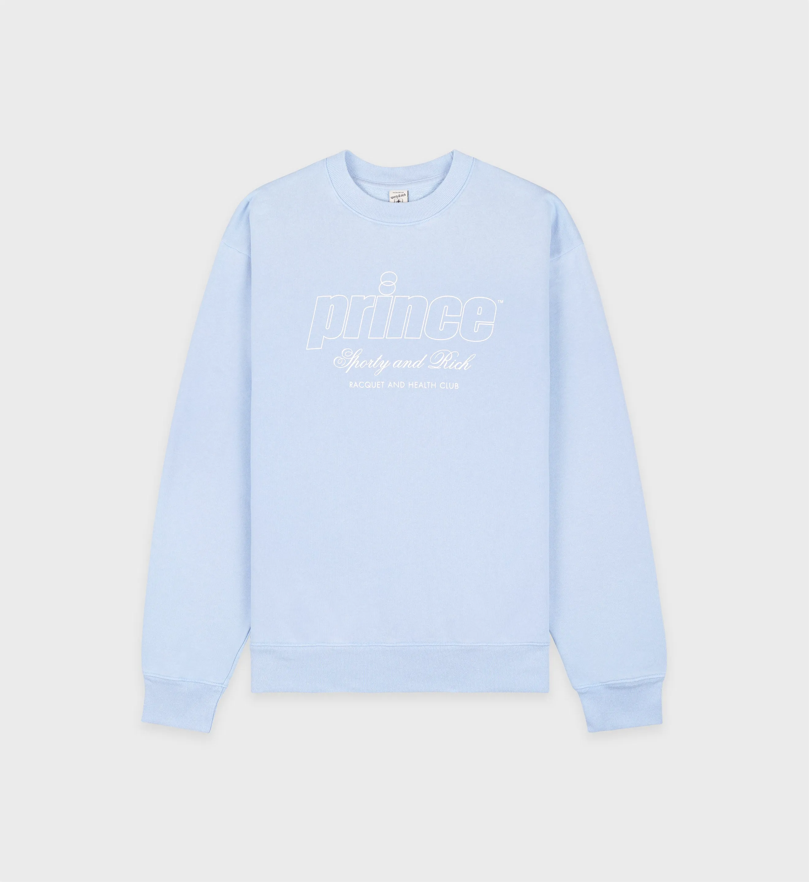 Prince Health Crewneck - Bel Air Blue/White