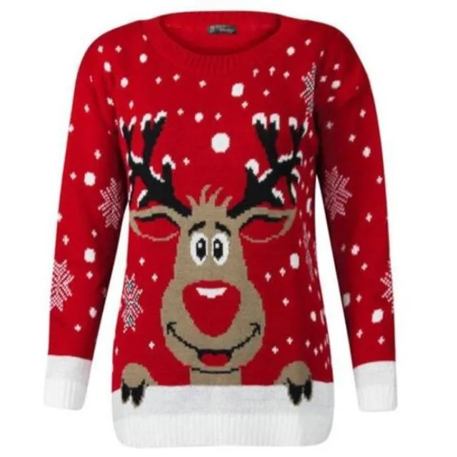 Reindeer Knit Sweater