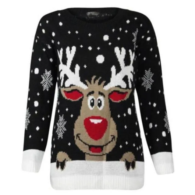 Reindeer Knit Sweater