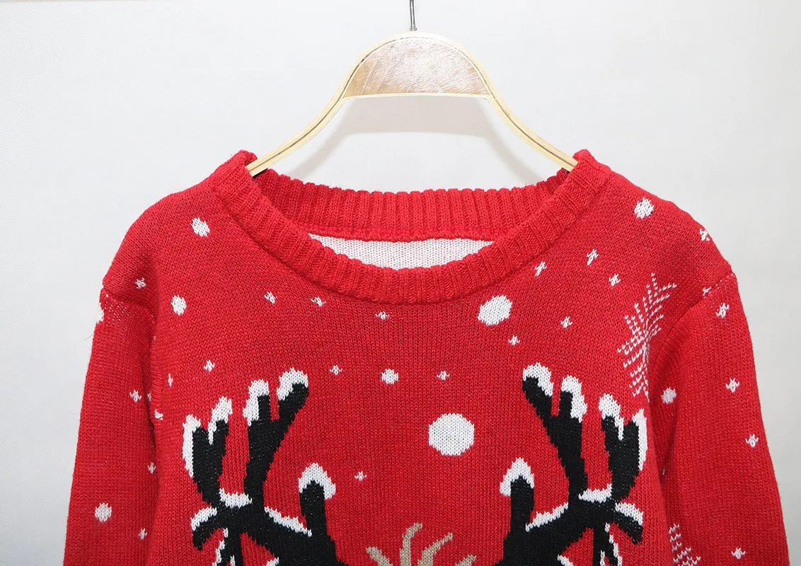 Reindeer Knit Sweater