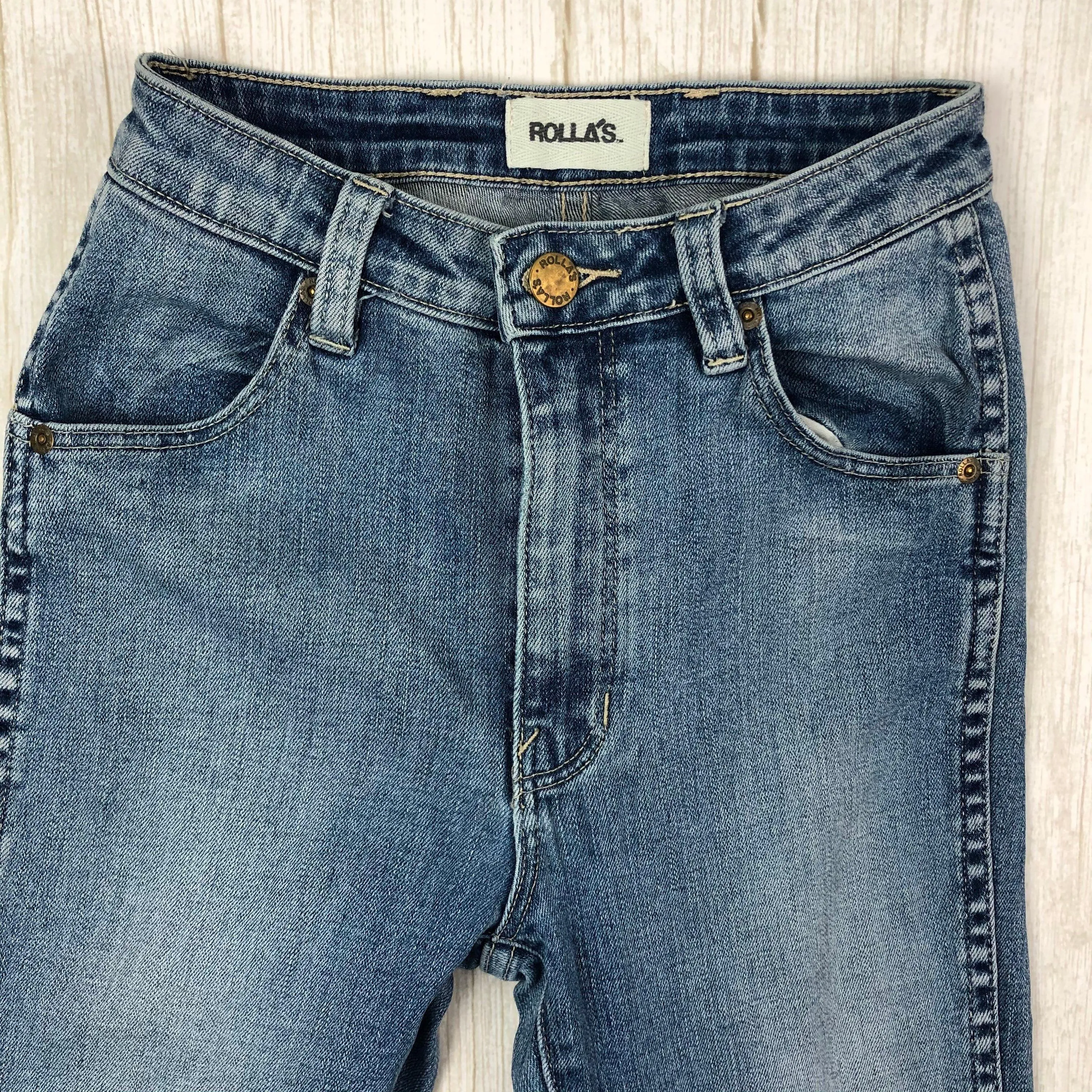 Rolla’s 'Westcoast Ankle' High Rise Skinny Jeans - Size 23"