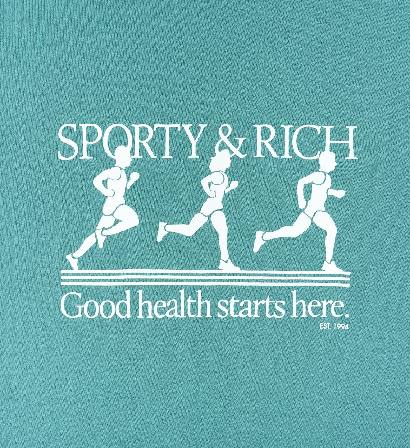 Runner Crewneck - Teal