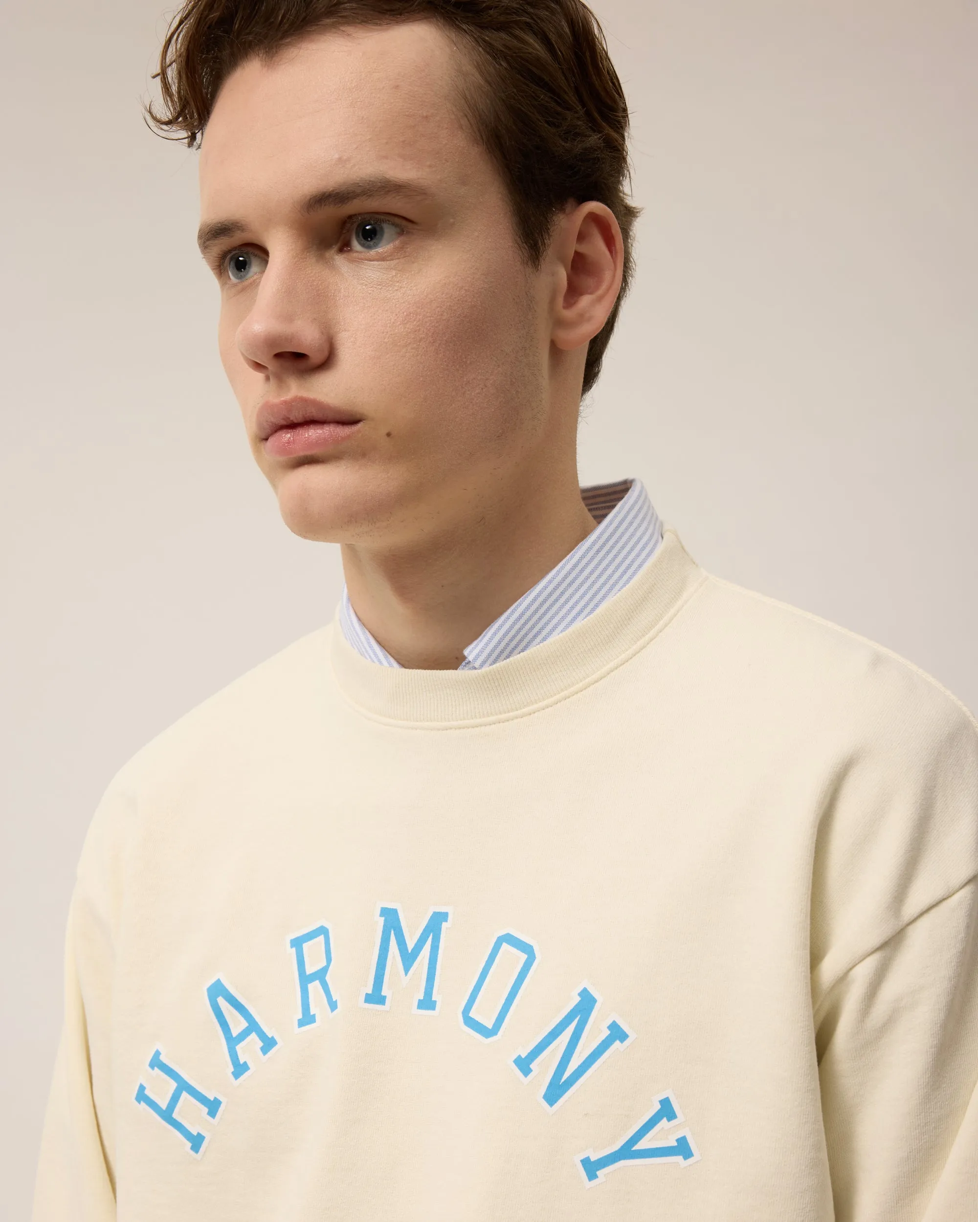Sael Varsity - Off-White - Cotton Jersey
