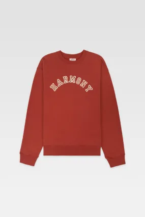 Sael Varsity - Rust - Cotton Jersey
