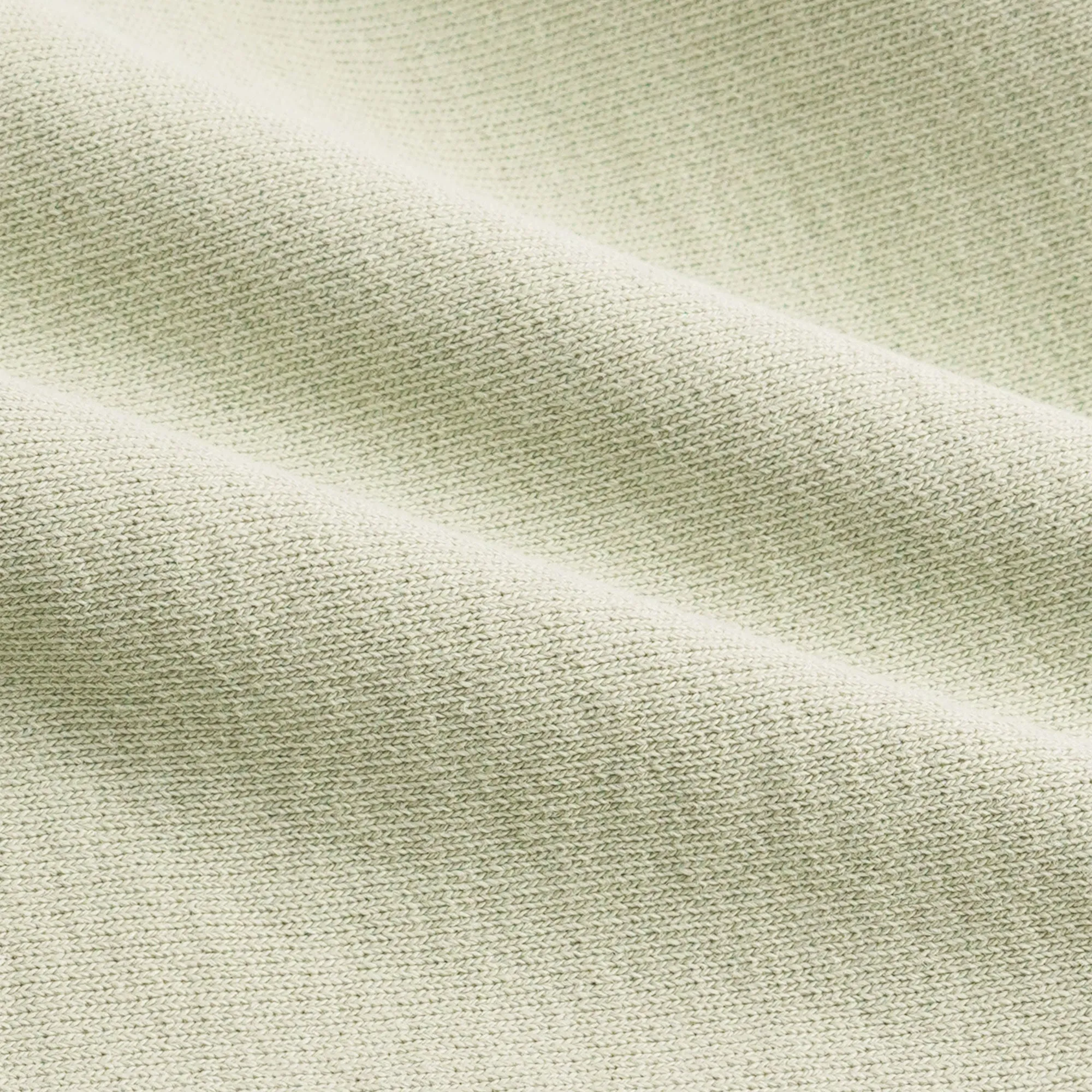SPORTY & RICH | VENDOME CROPPED CREWNECK { SAGE/WHITE